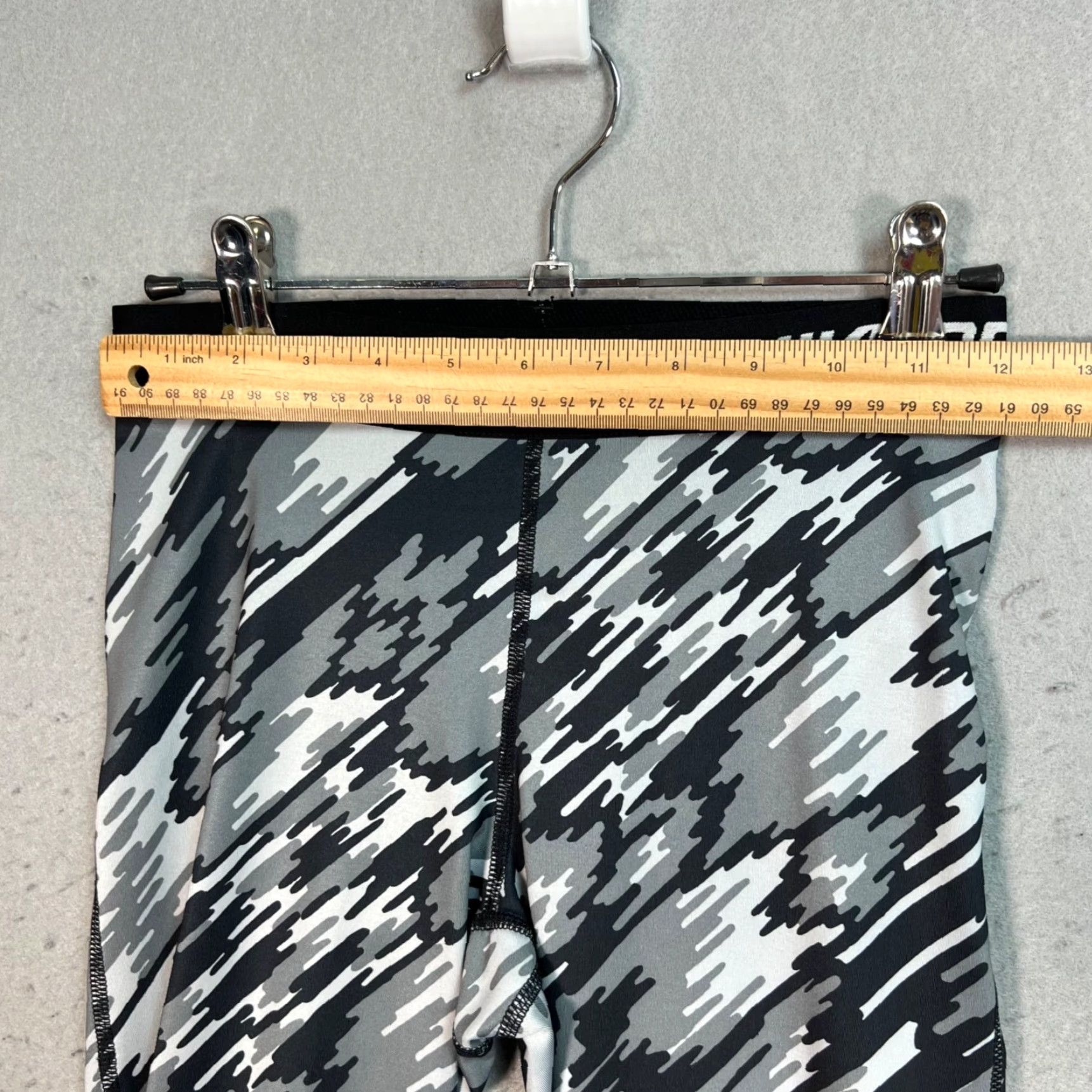 Nike Nike Pro Dri-Fit Womens Small Compression Leggings Gray Black Size 28" / US 6 / IT 42 - 5 Thumbnail