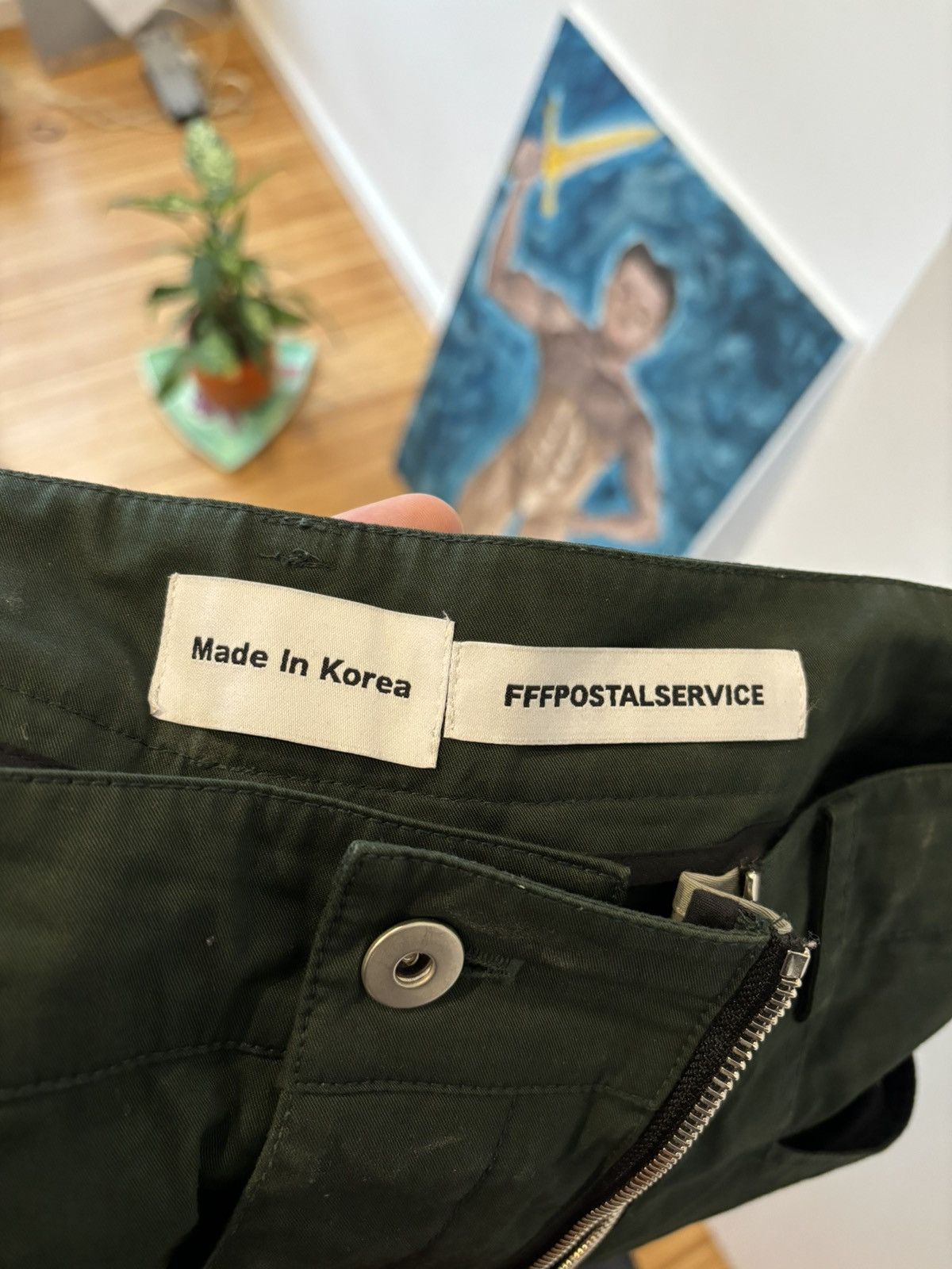 FFFPOSTALSERVICE FFFpostalservice zip pants Size US 34 / EU 50 - 6 Thumbnail