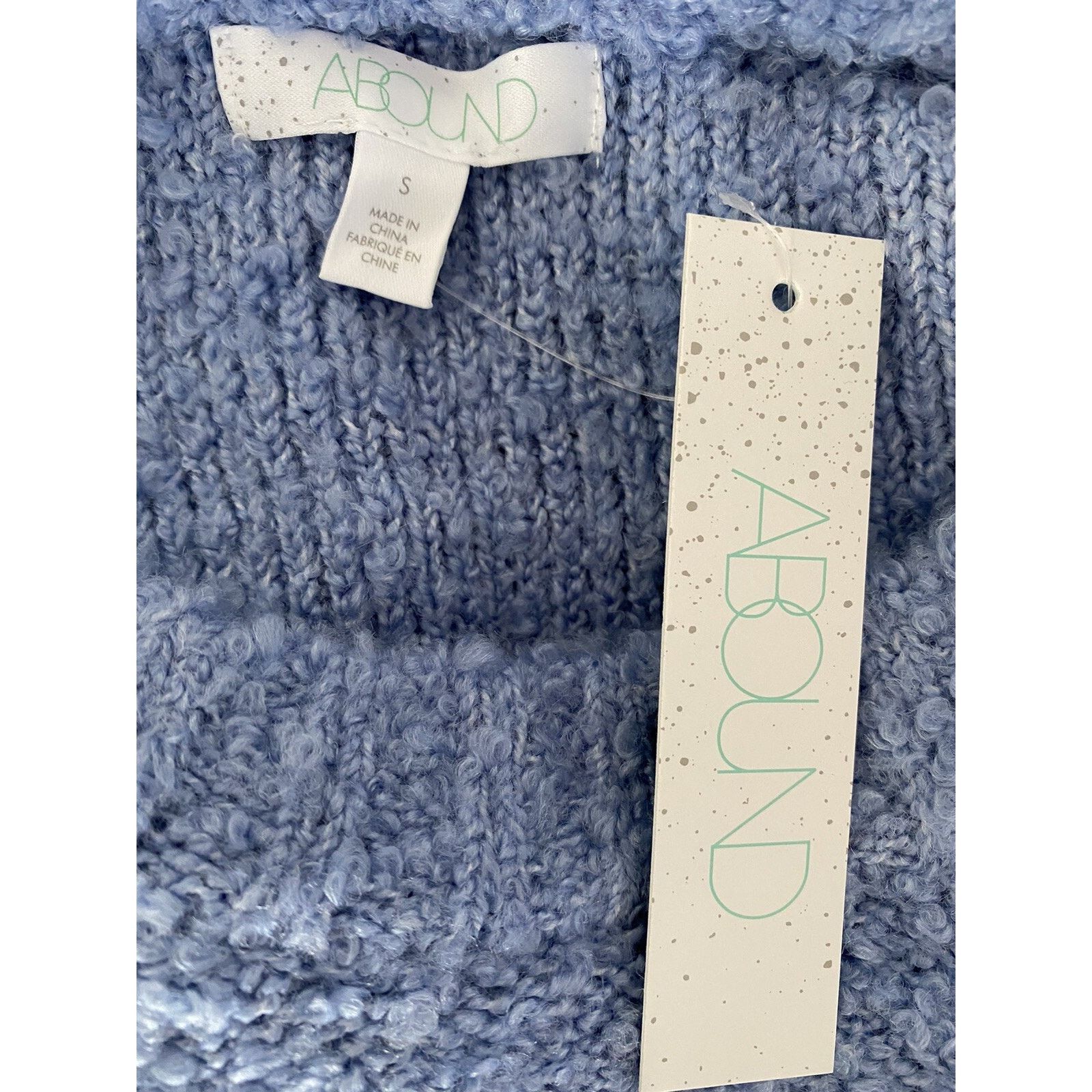 & Other Stories ABOUND Boucle Knit Dolman Blue Forever women size S A003536 Size S / US 4 / IT 40 - 5 Thumbnail
