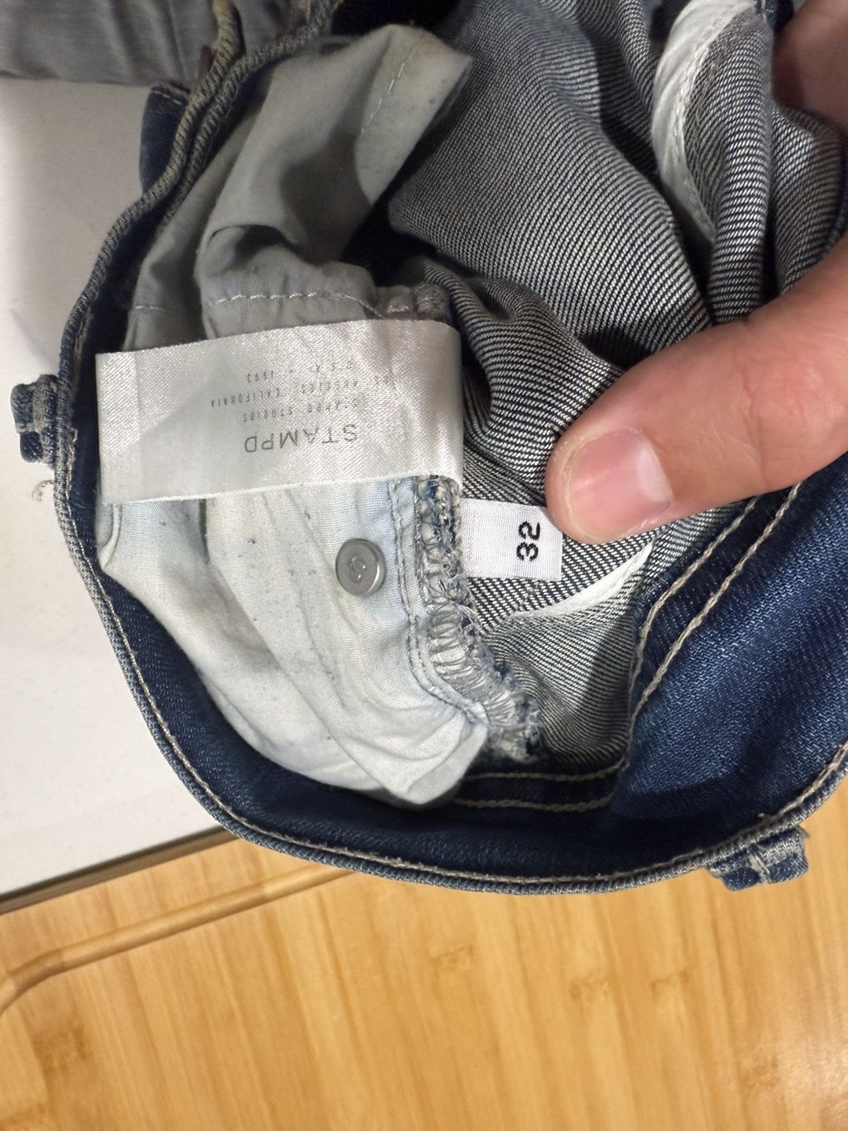 Stampd STAMPD denim jeans ripped jeans Size US 32 / EU 48 - 4 Thumbnail