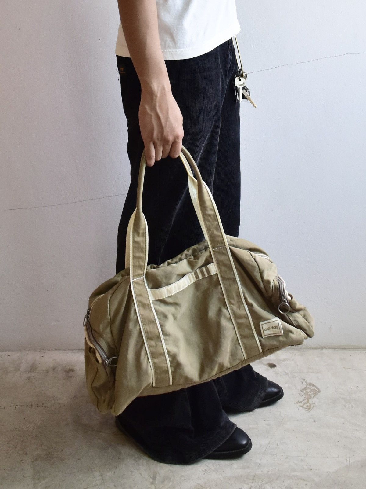 Adidas Vintage 90s Adidas Tote/Hand Bag Size ONE SIZE - 2 Thumbnail
