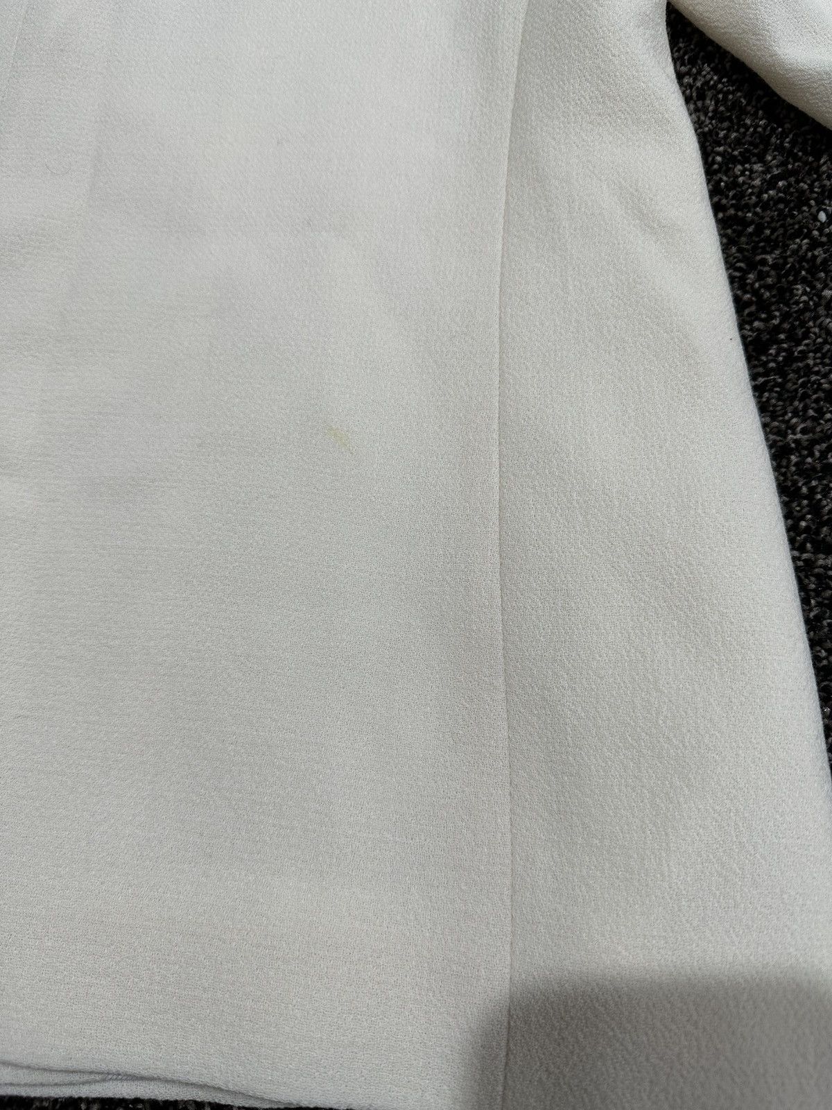 Casablanca Casablanca Diamond-Applique Off White Zip-Up Jacket Size US L / EU 52-54 / 3 - 18 Thumbnail