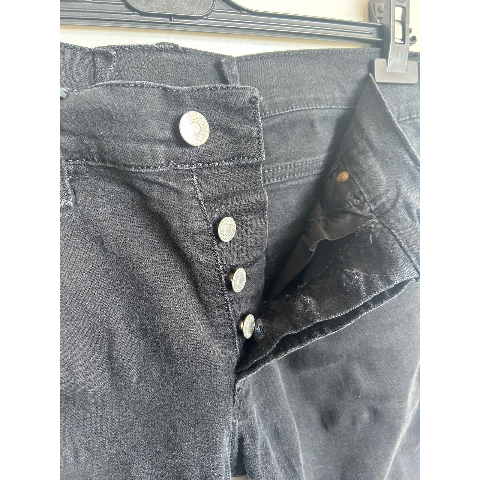 Levi's Levi's 501 W31 L32 - Black USA 1996 Distressed Vintage Jeans Size US 31 - 6 Thumbnail