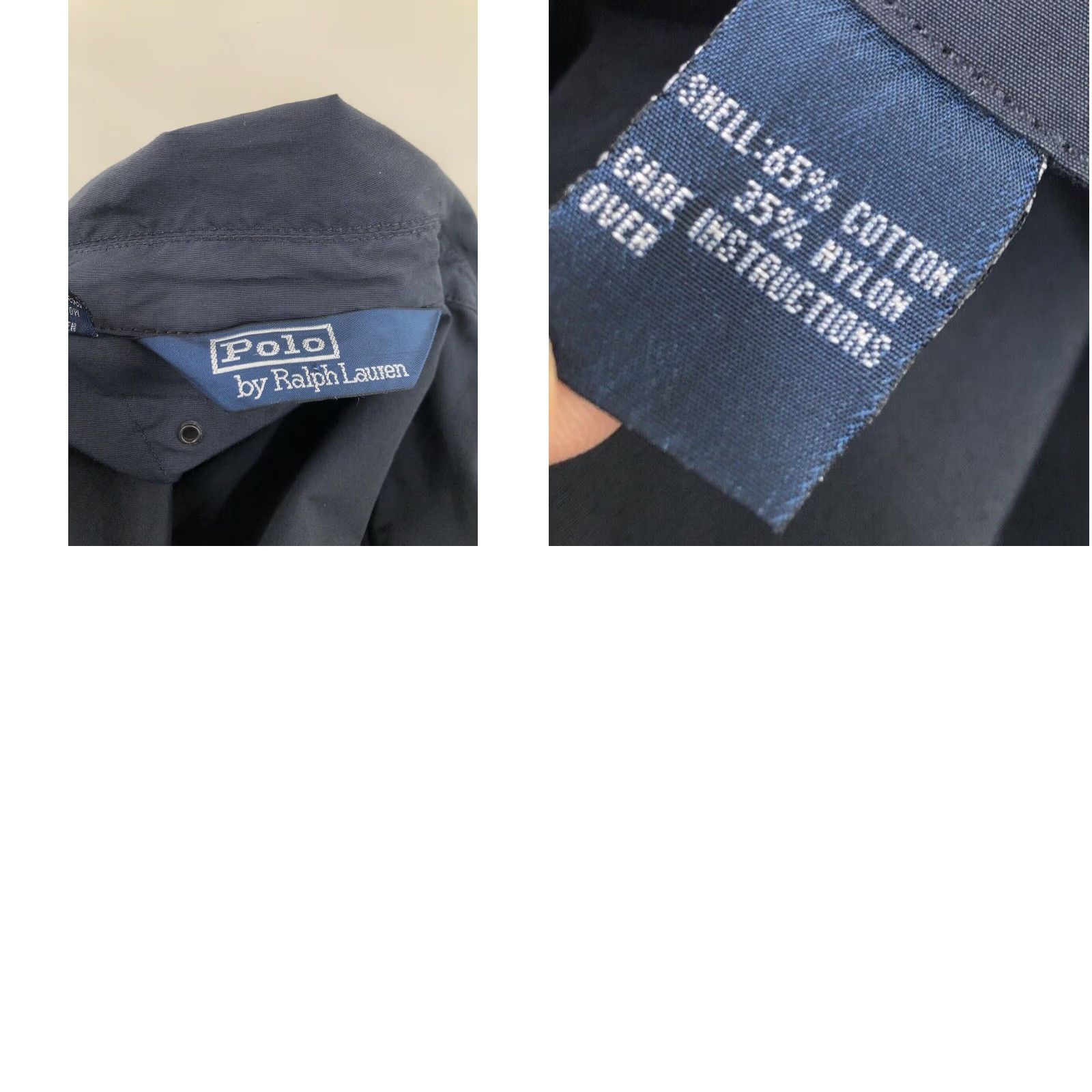 Polo Ralph Lauren VINTAGE Polo / Ralph Lauren Jacket Mens M Zip Utility 90s Nylon Grayish Blue 90s Theme Zipped Pockets Size US M / EU 48-50 / 2 - 8 Thumbnail