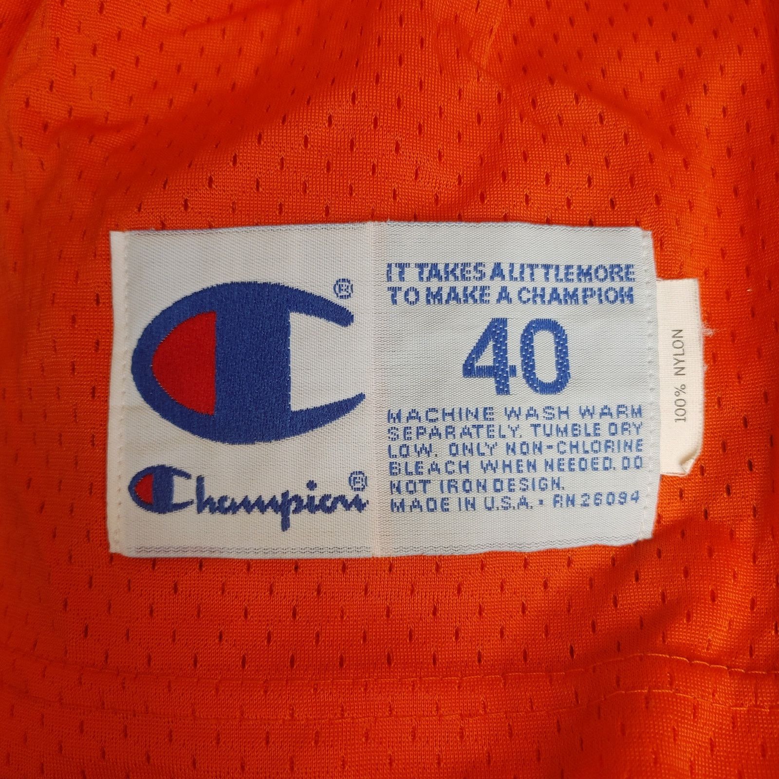 Champion Vintage John Elway #7 Denver Broncos QB Jersey Men's 40 Size US L / EU 52-54 / 3 - 3 Thumbnail