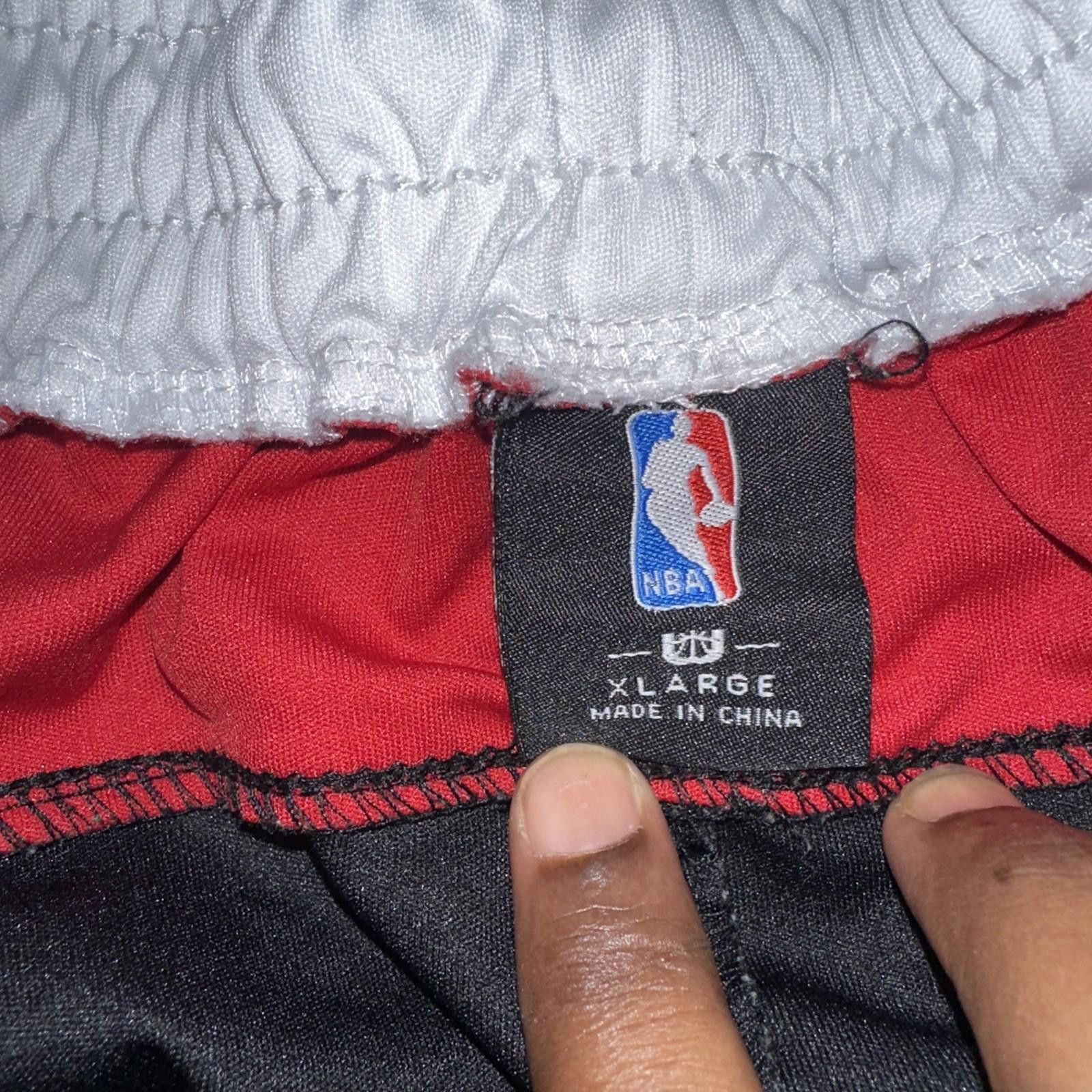 Other NBA Red Black White Team Issued Houston Rockets Shorts XL Size ONE SIZE - 2 Thumbnail