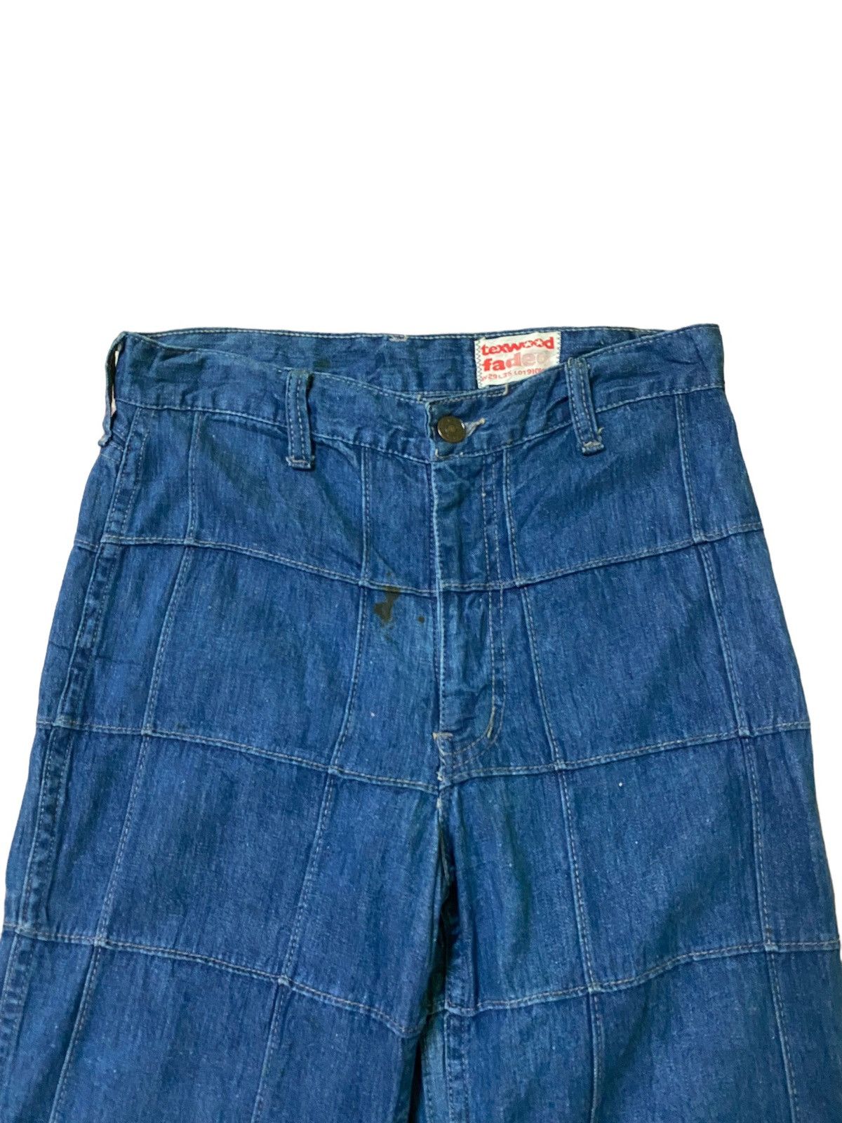 Hysteric Glamour × Japanese Brand Flared Vintage TEXWOOD FADED Bell Bottom Talon Denim Jeans Size US 27 - 3 Thumbnail