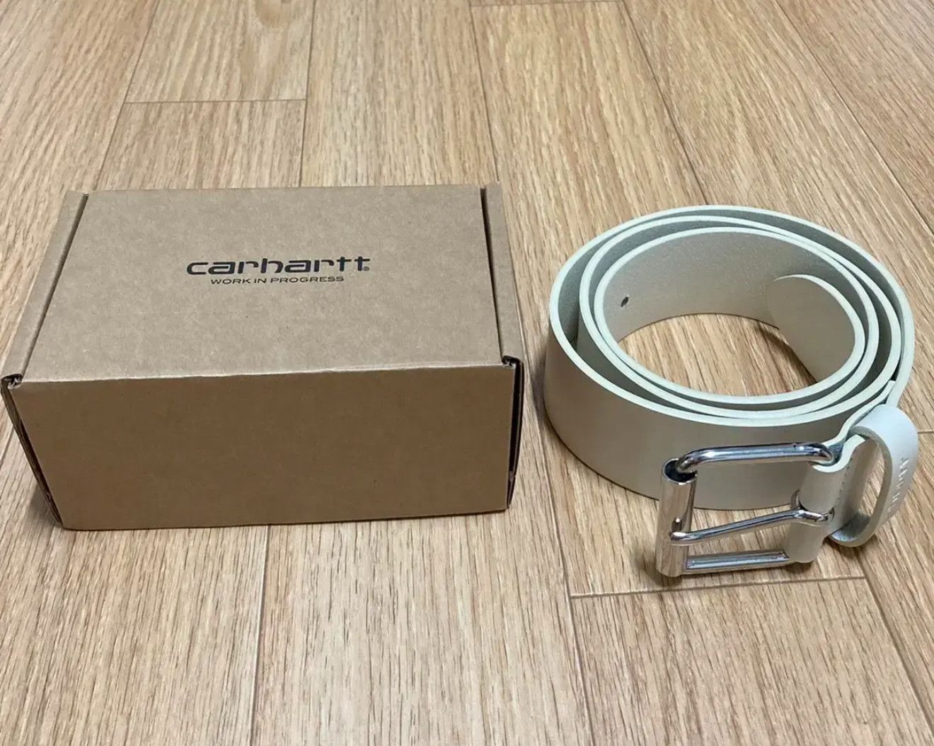 Carhartt Carhartt WIP script leather belt Size ONE SIZE - 1 Thumbnail