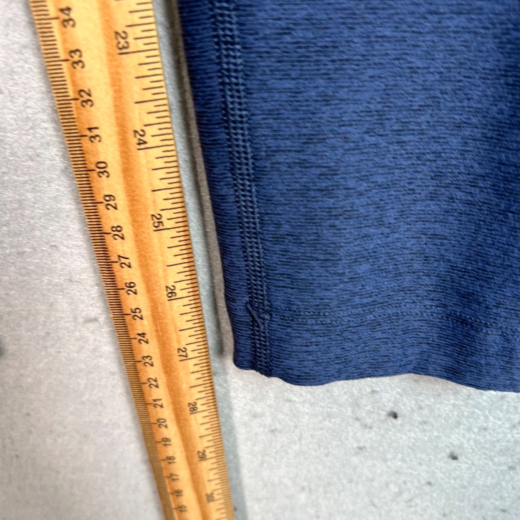 Outdoor Voices Outdoor Voices Leggings Womens Size Small Black & Blue Athletic Gym Running Yoga - Slim Skinny Compression Inseam 28 in - Colorblock Pattern Size 28" / US 6 / IT 42 - 7 Thumbnail
