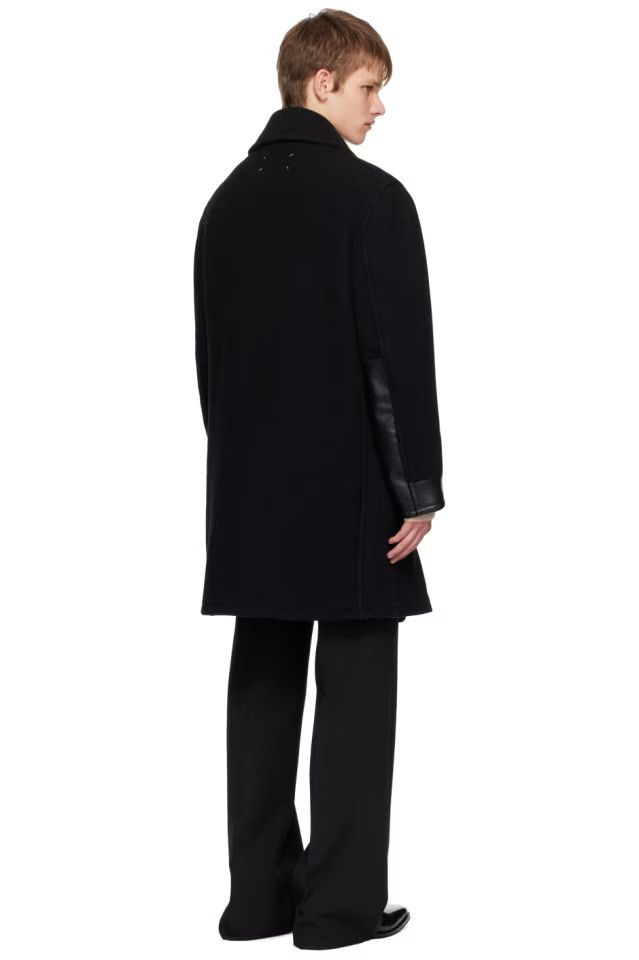 Maison Margiela o1w1db10324 Coats in Black Size US L / EU 52-54 / 3 - 3 Thumbnail