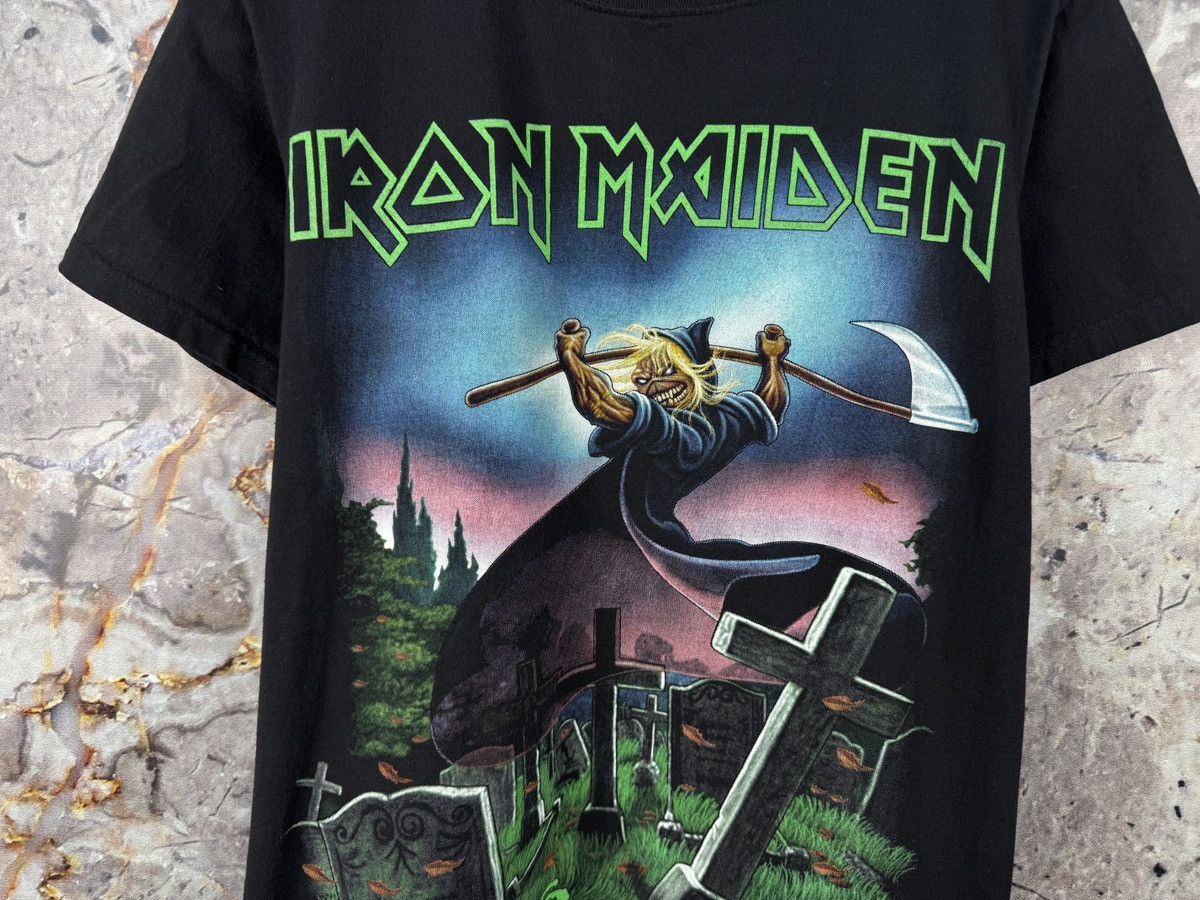 Iron Maiden Men’s Iron Maiden Vintage Style Band Tee Black Size Medium Size US M / EU 48-50 / 2 - 4 Thumbnail