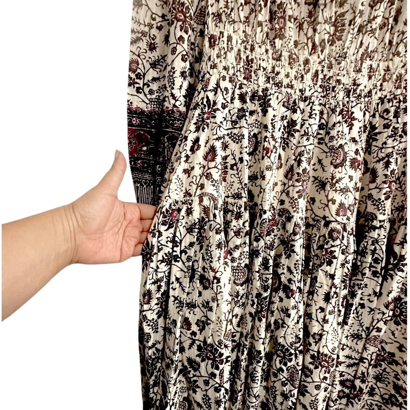Ulla Johnson Ulla Johnson Mona Midi Dress Size 2 Cosmos Floral Boho NWT Size XS / US 0-2 / IT 36-38 - 9 Thumbnail