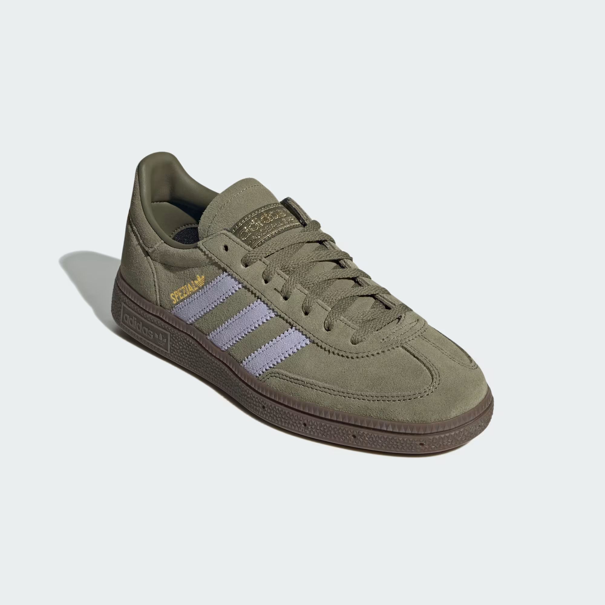 Adidas o1mle0426 Handball Spezial Low-Top Sneakers in Green Size US 12.5 / EU 45-46 - 4 Thumbnail