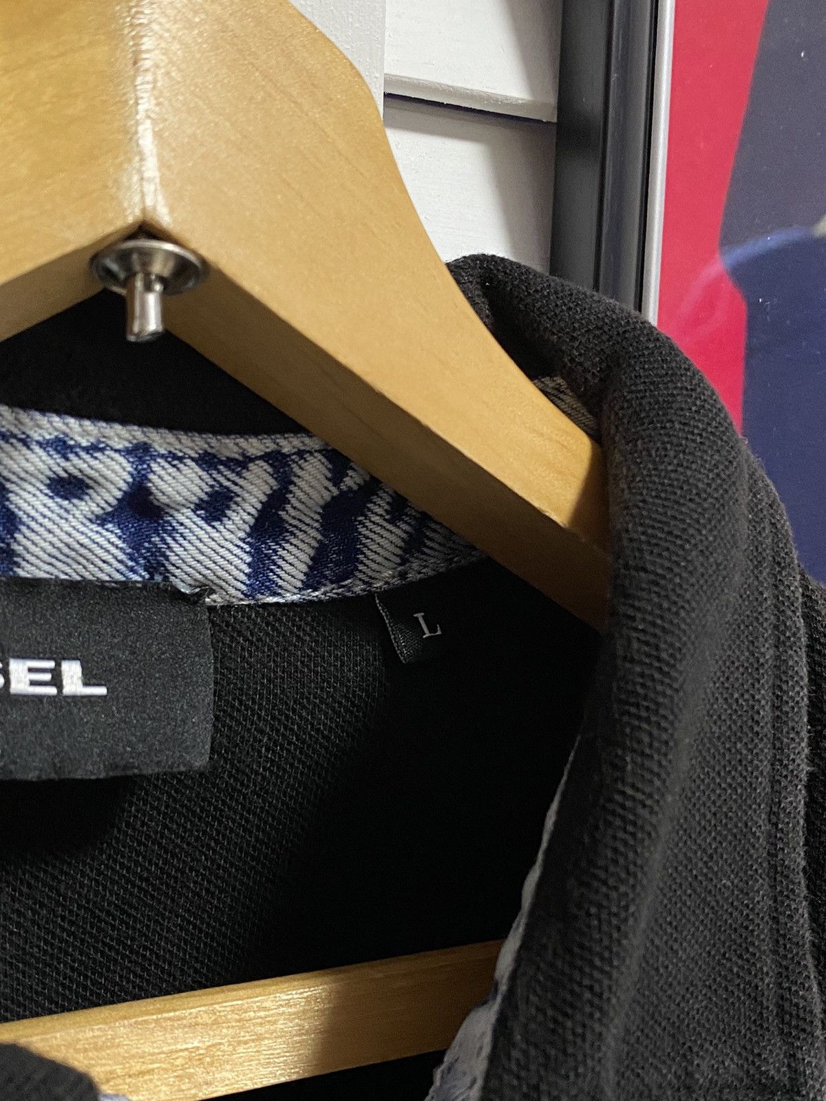 Diesel × Diesel Black Gold Polo Shirt Casual Diesel Metal Logo Jeans Size US L / EU 52-54 / 3 - 6 Thumbnail