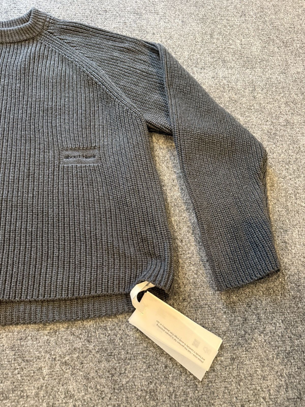 About:Blank About Blank Rib Mock Neck Crew Sweater Size US M / EU 48-50 / 2 - 2 Thumbnail