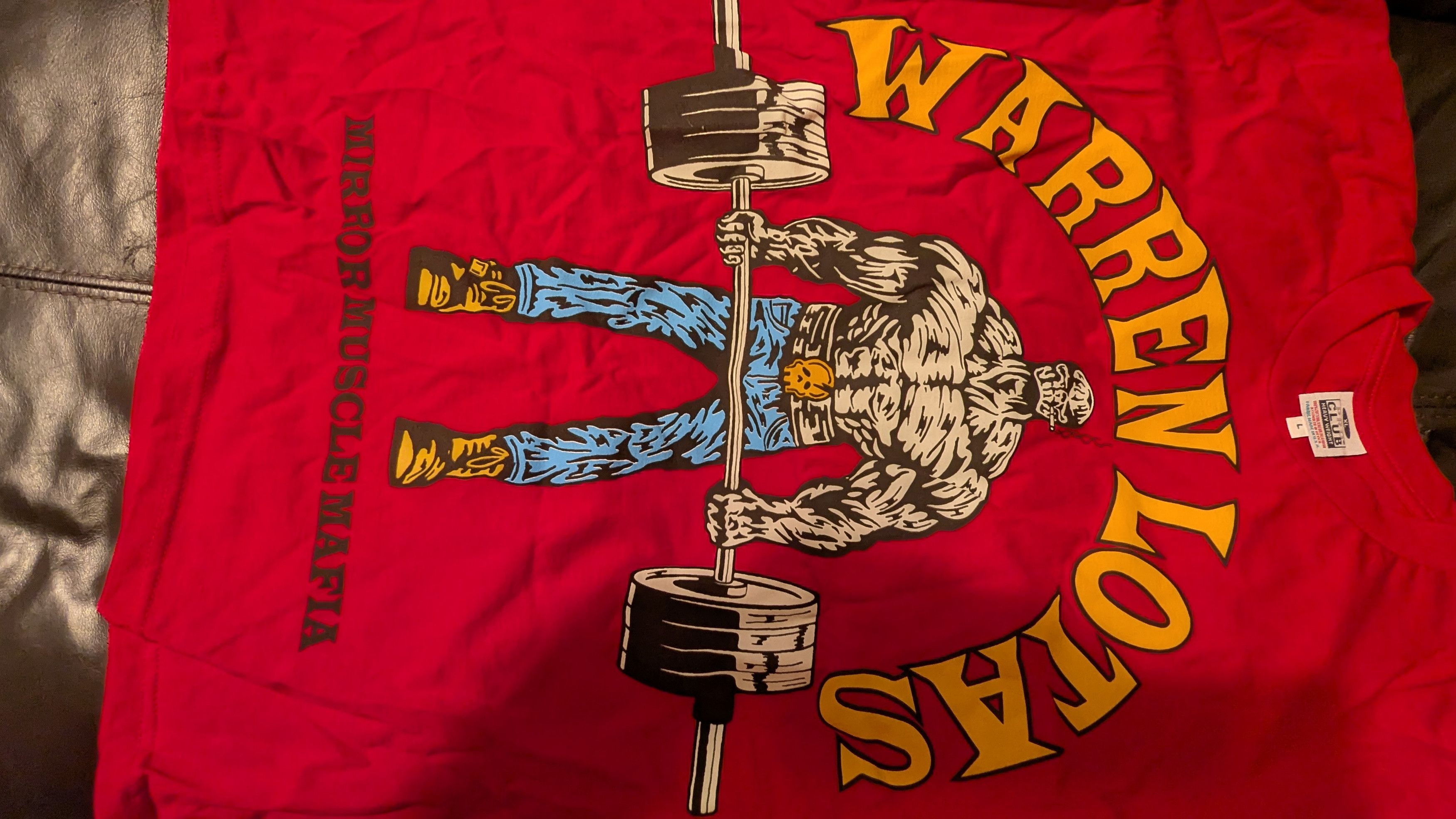 Warren Lotas Warren Lotas Mirror Muscle Mafia T-Shirt Size US L / EU 52-54 / 3 - 5 Thumbnail