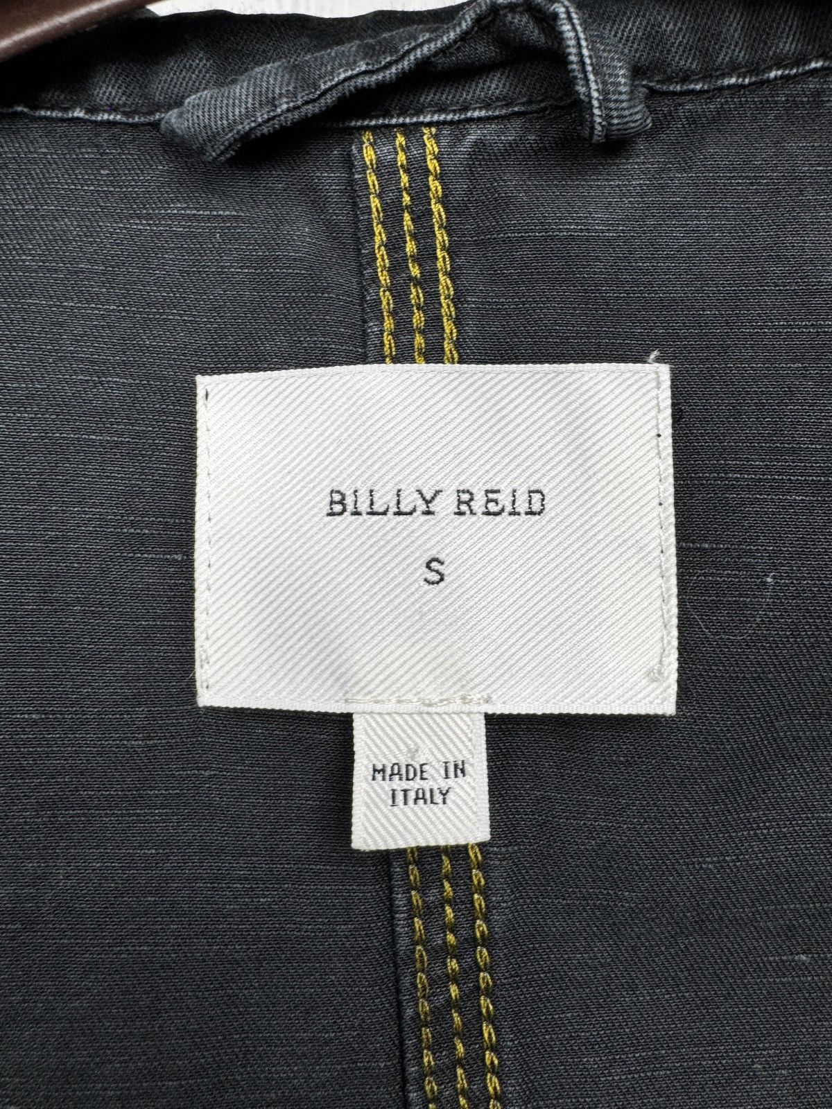 Billy Reid Billy Reid black faded multipocket made in Italy jacket sz S Size US S / EU 44-46 / 1 - 9 Thumbnail
