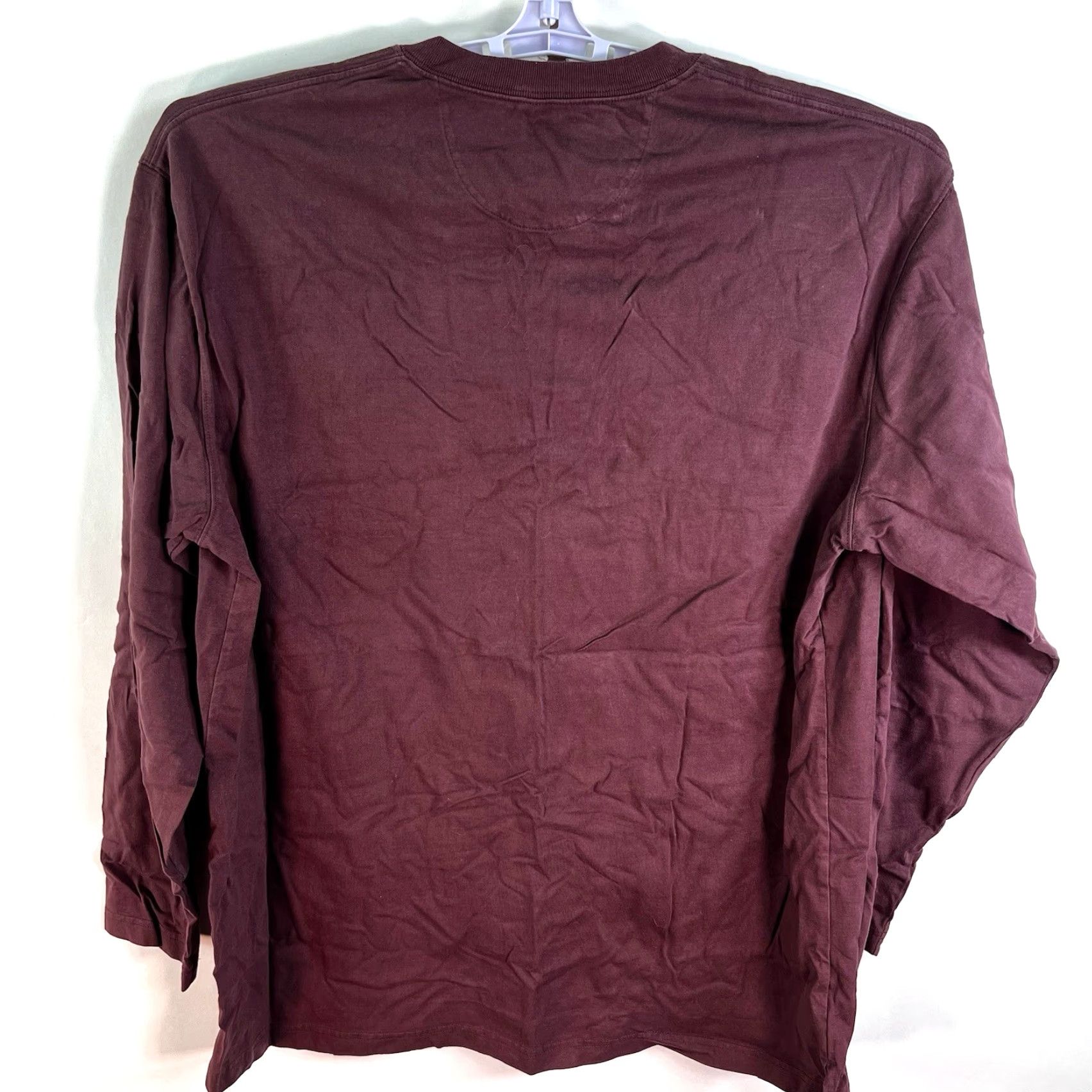 Vintage Duluth Trading Relaxed Longtail Henley T-Shirt Mens XL Burgundy Cotton Long Sleeve Classic Outdoor Size US XL / EU 56 / 4 - 4 Thumbnail