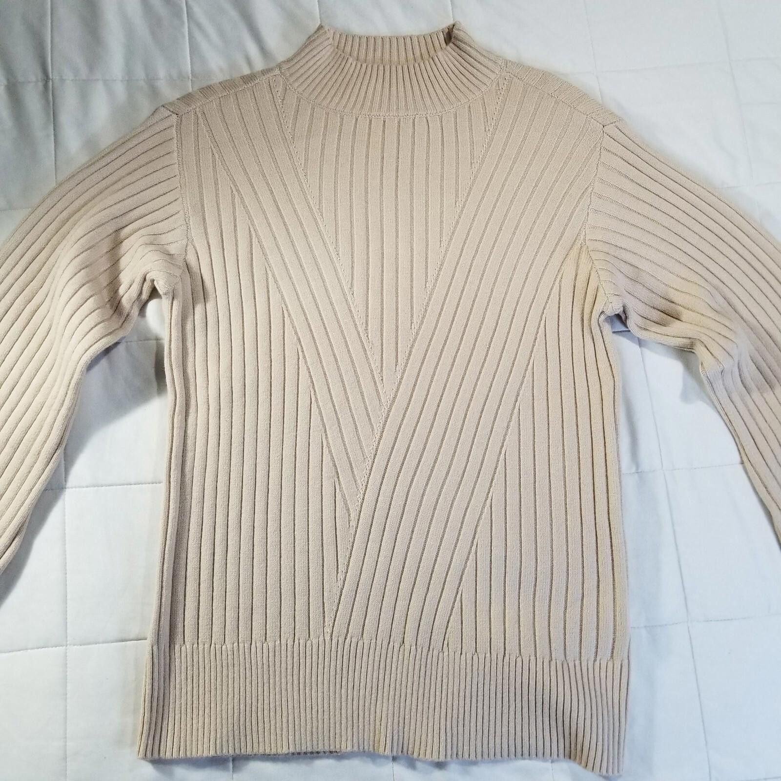 Other Staccato Large Oat Turtleneck Soft Fall Sweater New W/ Tags Size L / US 10 / IT 46 - 2 Thumbnail