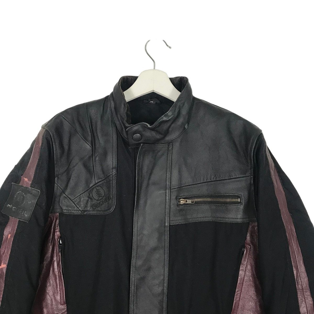 Japanese Brand 🔥 DEGNER HYBRID LEATHER JACKET Size US M / EU 48-50 / 2 - 3 Thumbnail