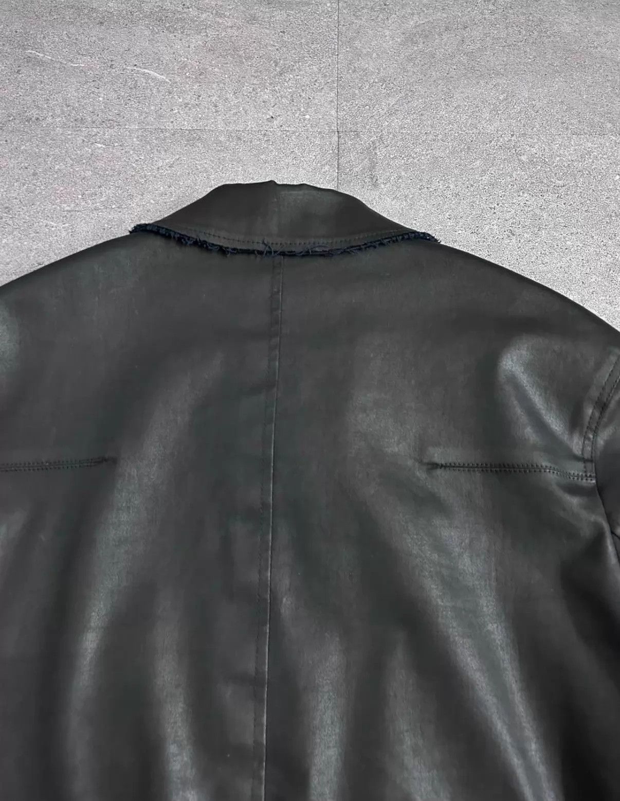 Dior Dior Homme distressed trim coated jacket Size US S / EU 44-46 / 1 - 5 Thumbnail