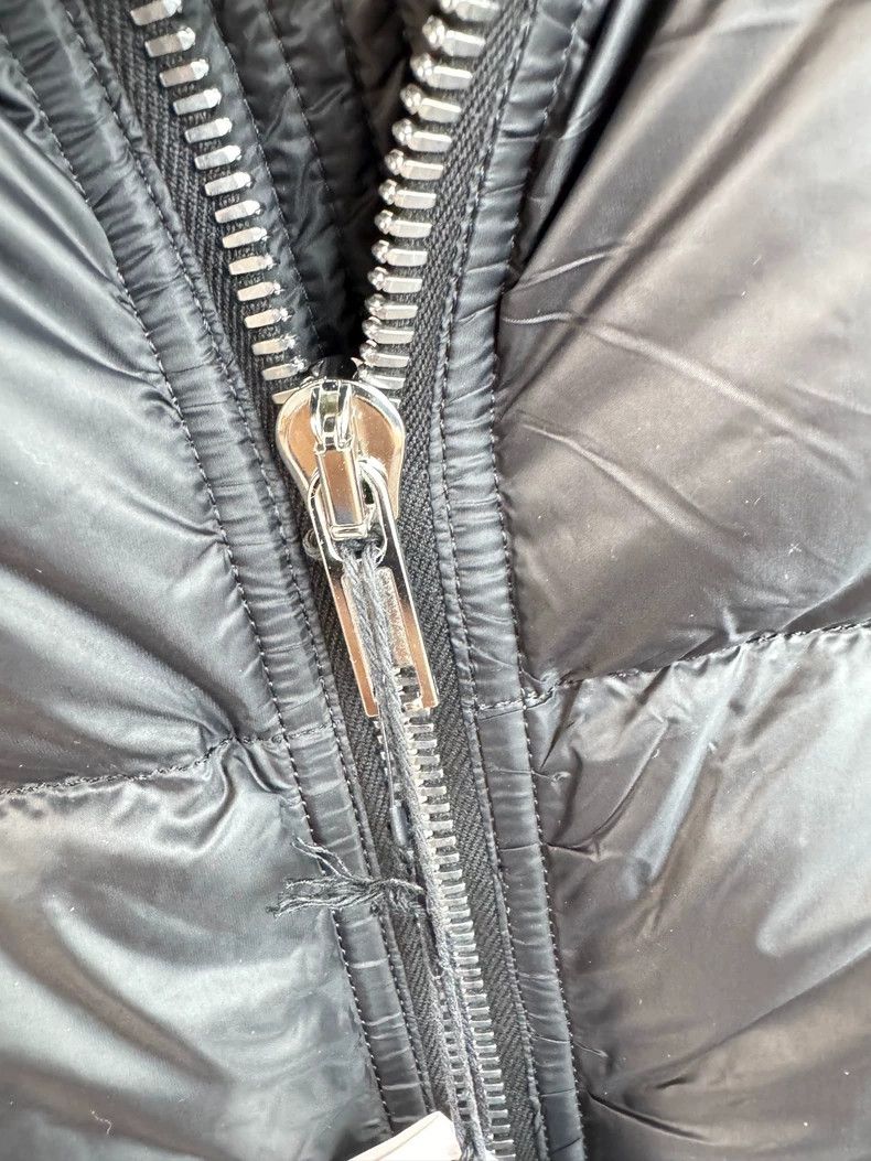 Rick Owens Rick Owens size 6 Black down jacket with small collar jacke Size US XS / EU 42 / 0 - 3 Thumbnail