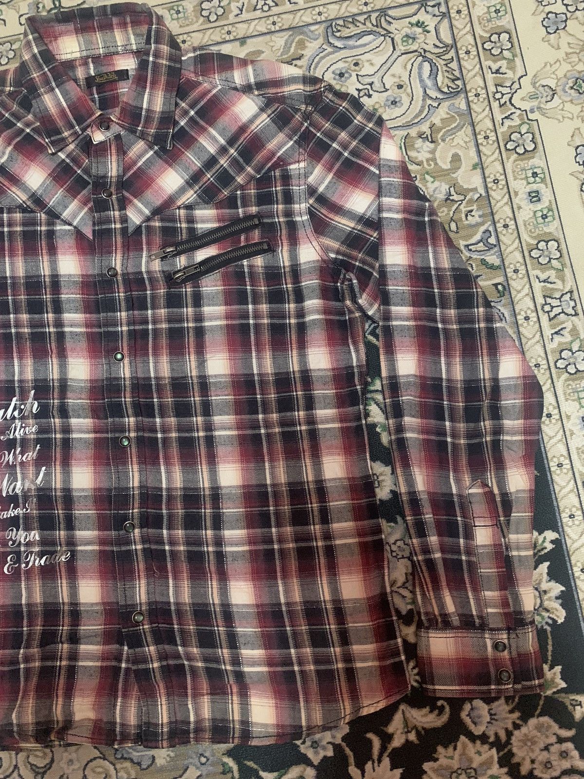 Von Dutch VON DUTCH 90s STYLE WESTERN SHIRT BUTTON UP Size US L / EU 52-54 / 3 - 4 Thumbnail
