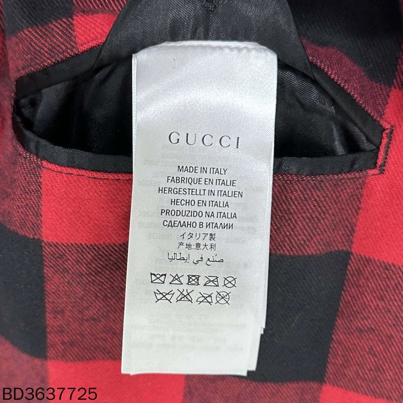 Gucci Gucci Hand-painted graffiti bobcat rivet denim jacket Size US L / EU 52-54 / 3 - 4 Thumbnail
