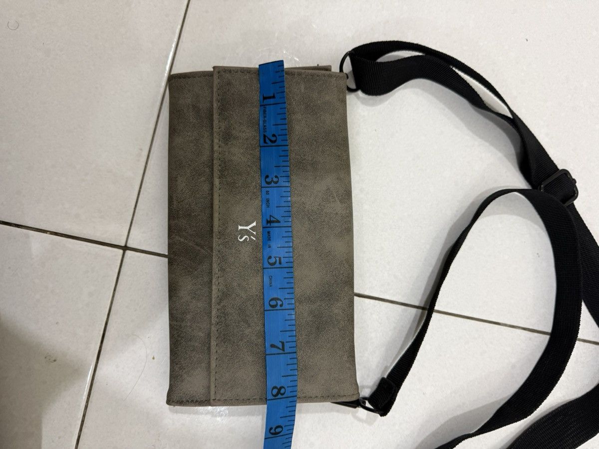 Y's VTG Y’s Yohji Grey Suede Wallet+Sling Bag Size ONE SIZE - 13 Thumbnail