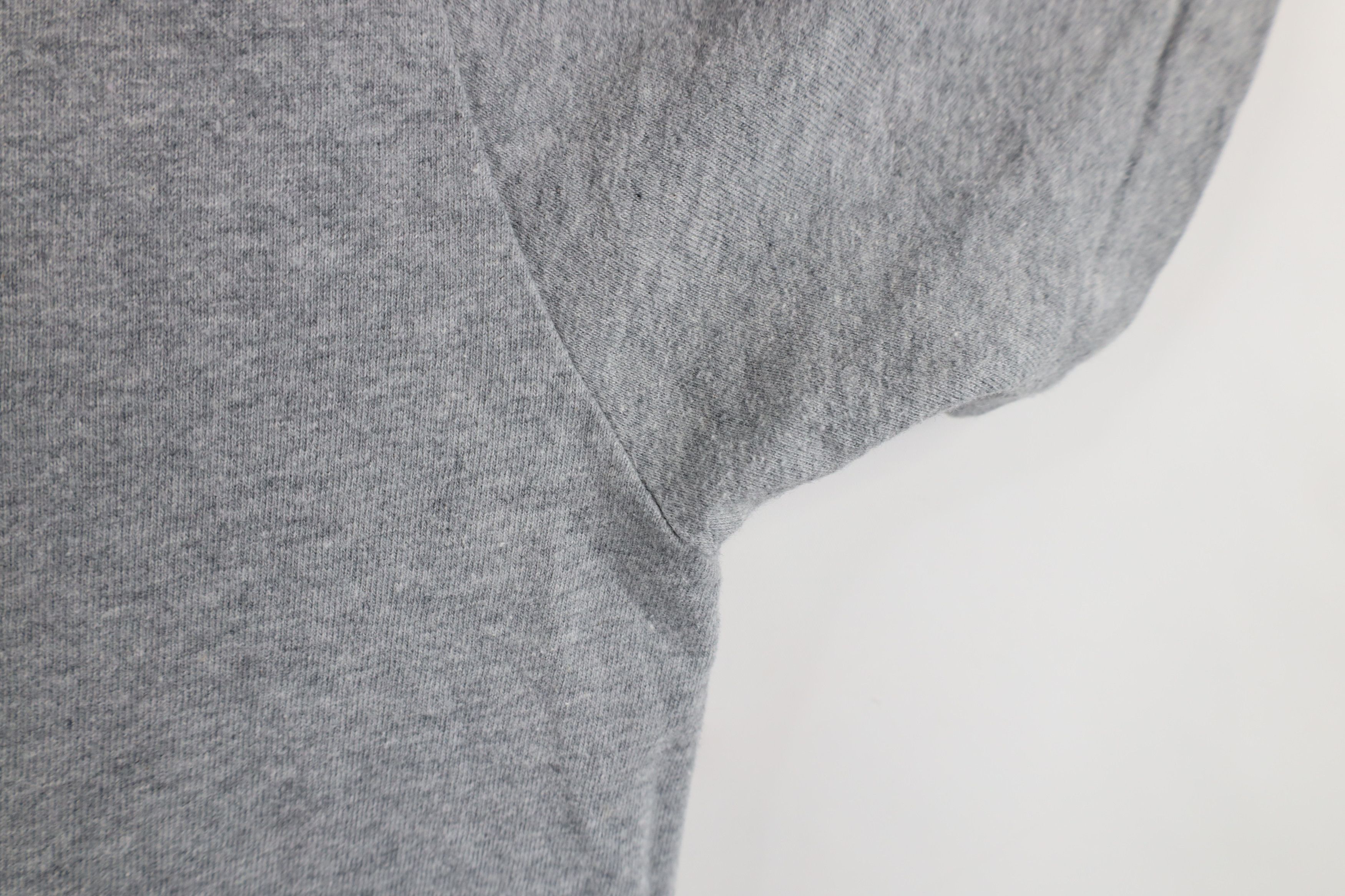 Vintage Vintage 90s Streetwear Heavyweight T-Shirt Gray Cotton Size US XL / EU 56 / 4 - 7 Thumbnail
