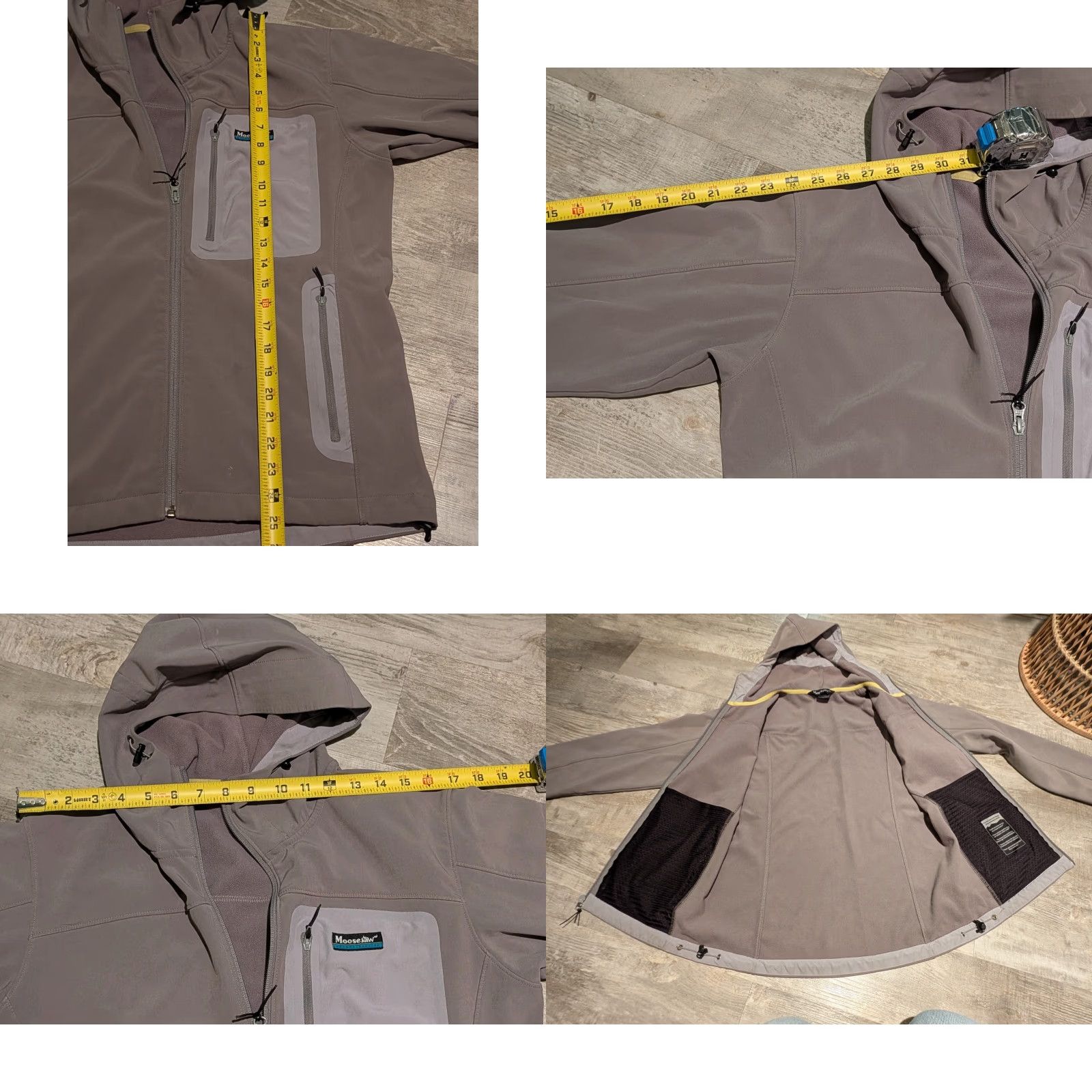 Vintage Moosejaw Mountaineering Jacket Adult Medium Gray Hooded Lined Mens Size US M / EU 48-50 / 2 - 9 Thumbnail