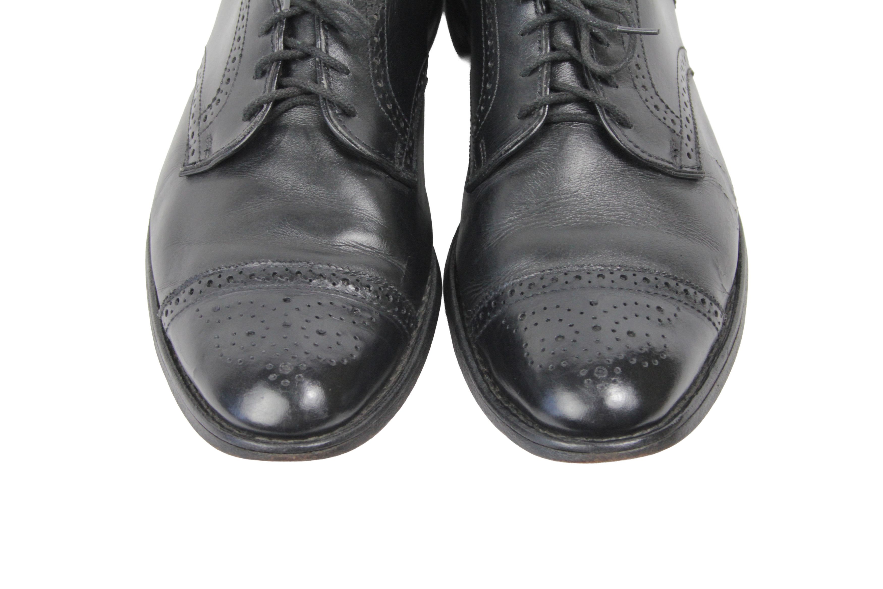 Allen Edmonds Sanford Cap Toe Oxford Shoes Made in USA Size US 12 / EU 45 - 5 Thumbnail
