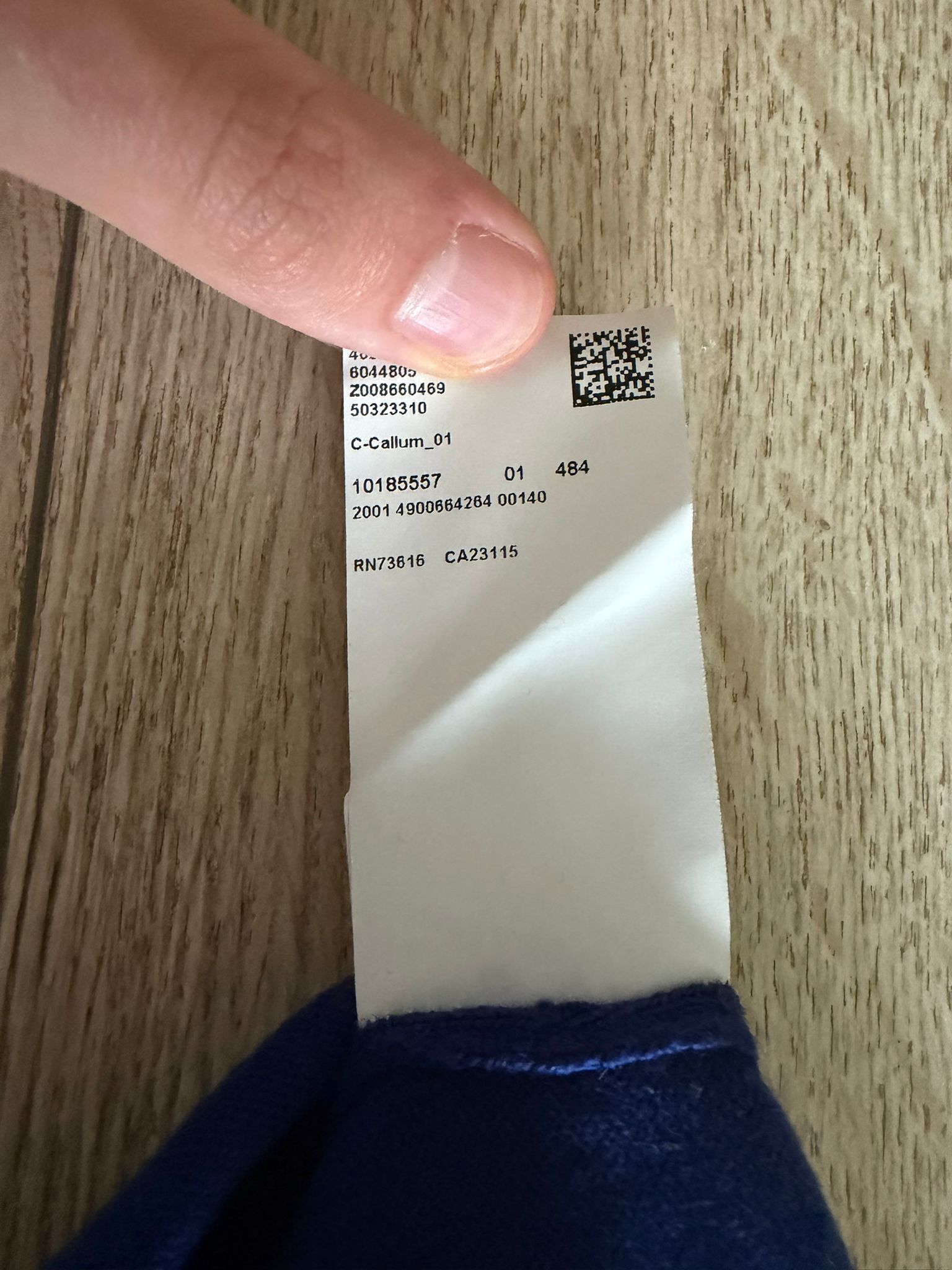 Hugo Boss Hugo Boss Green Label Navy Merino V-Neck Sweater Size M Size US M / EU 48-50 / 2 - 2 Thumbnail