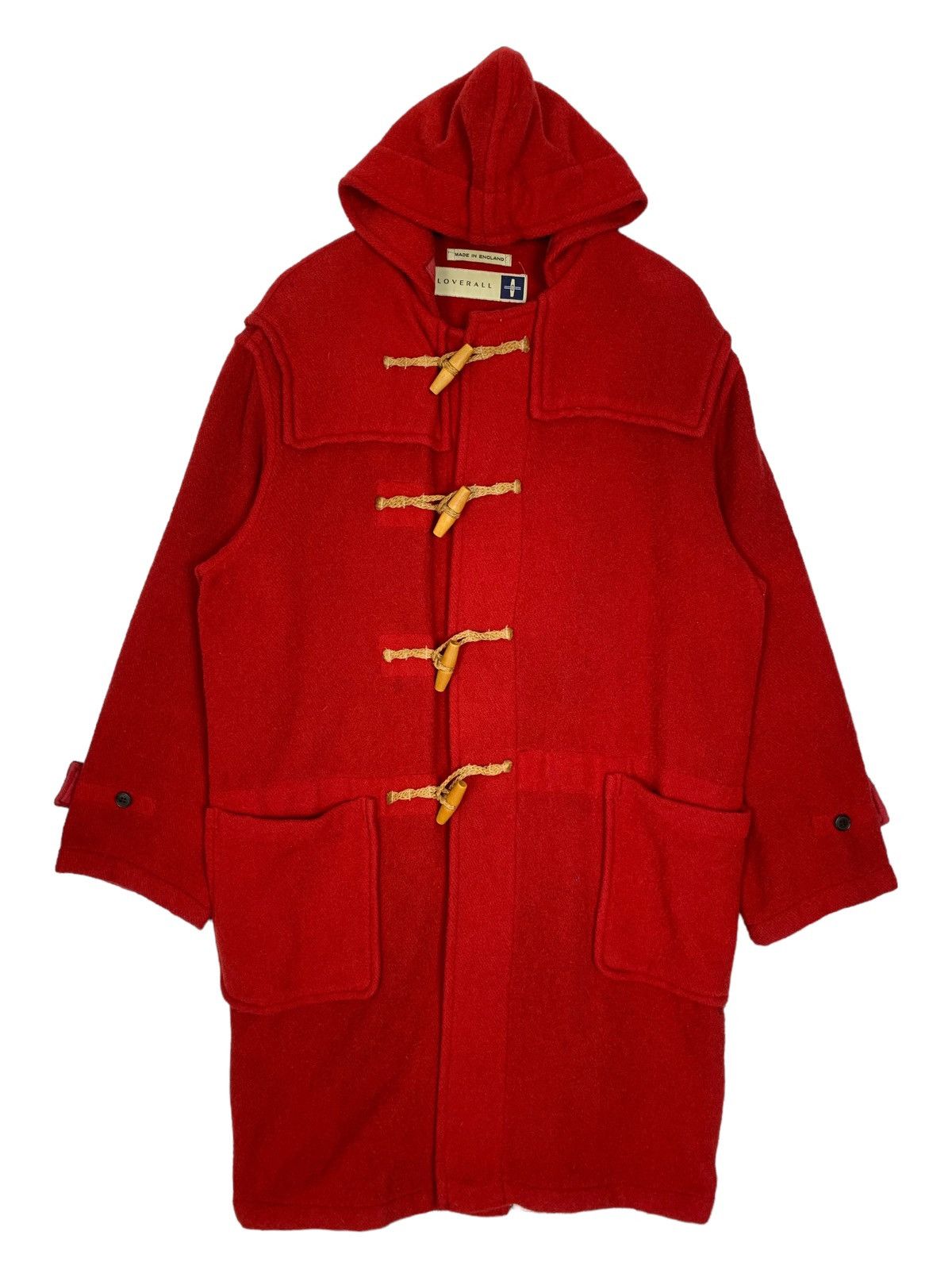 Gloverall × Vintage Vintage Gloverall Outerwear Streetwear Windproof Duffle Coat Size US M / EU 48-50 / 2 - 2 Thumbnail