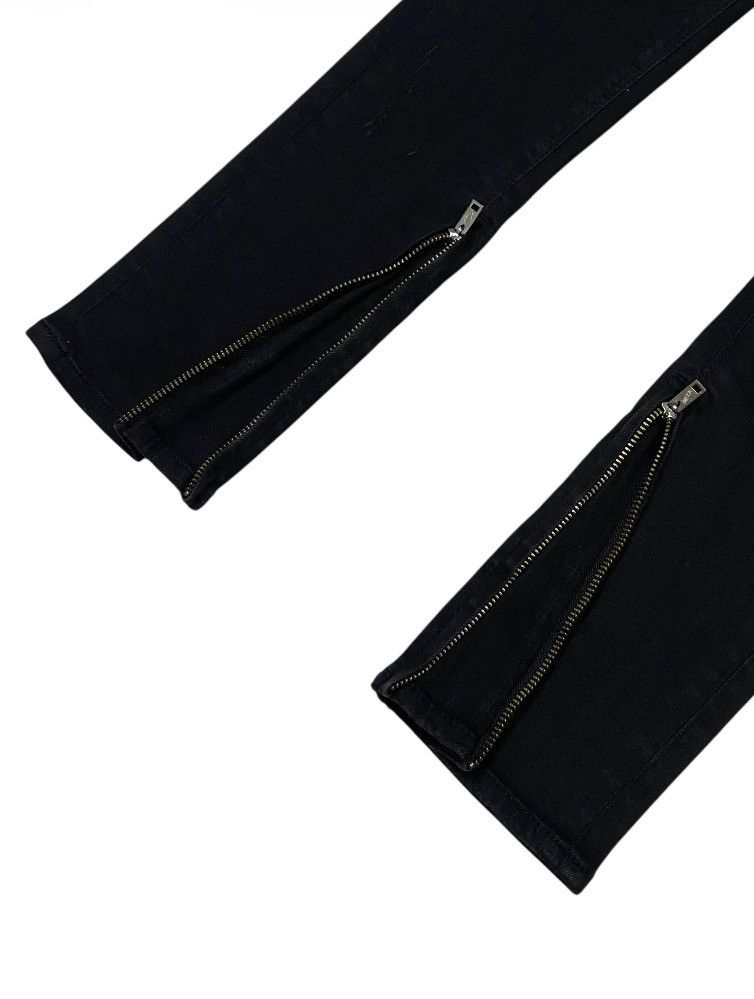 GOSTAR DE FUGA Fuga Skinny Distressed Ankle Zipper Stretchable Jeans Size 29" - 10 Thumbnail