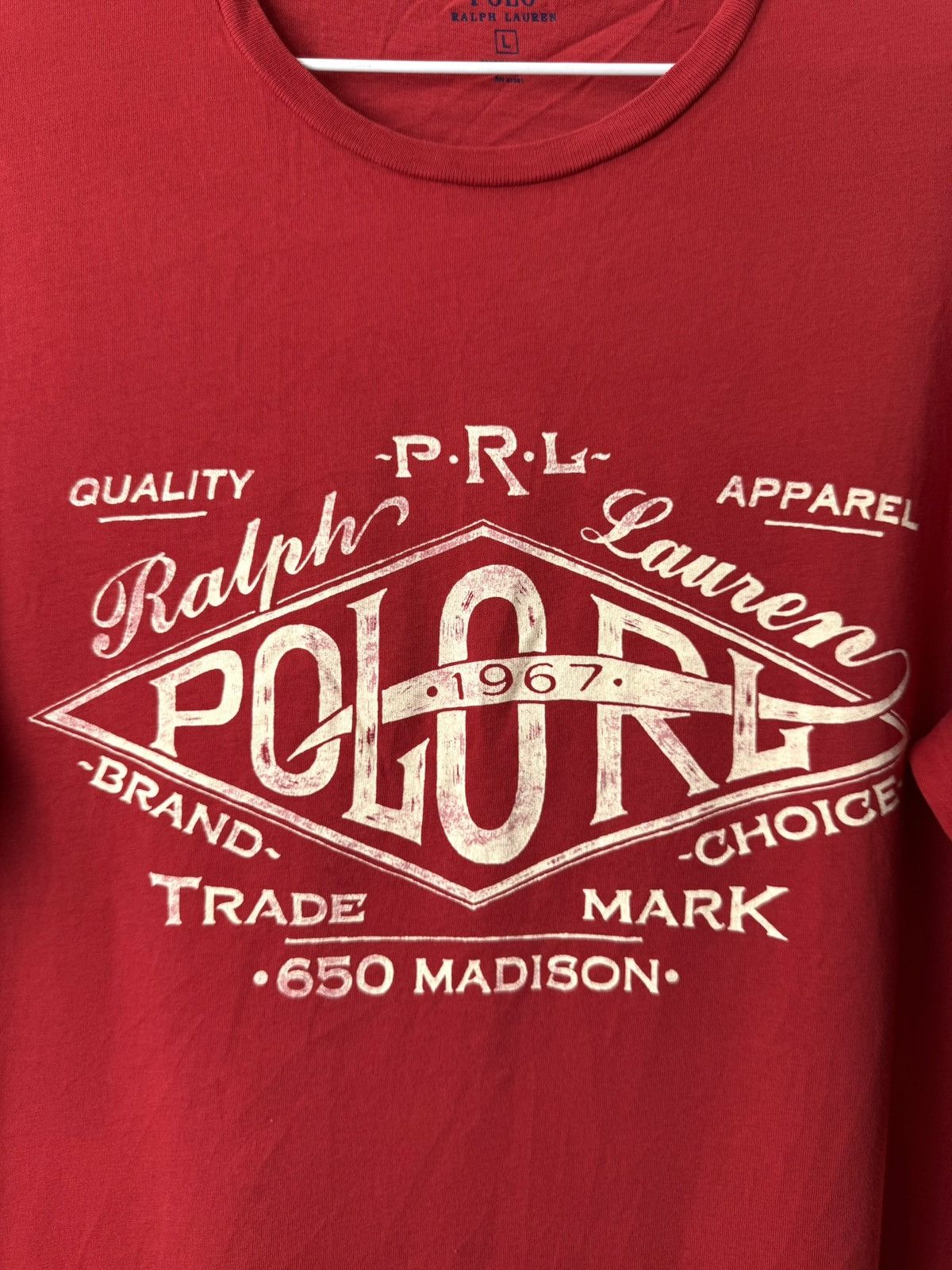 Polo Ralph Lauren Vintage Style Polo Ralph Lauren T Shirt RRL Size US L / EU 52-54 / 3 - 2 Thumbnail