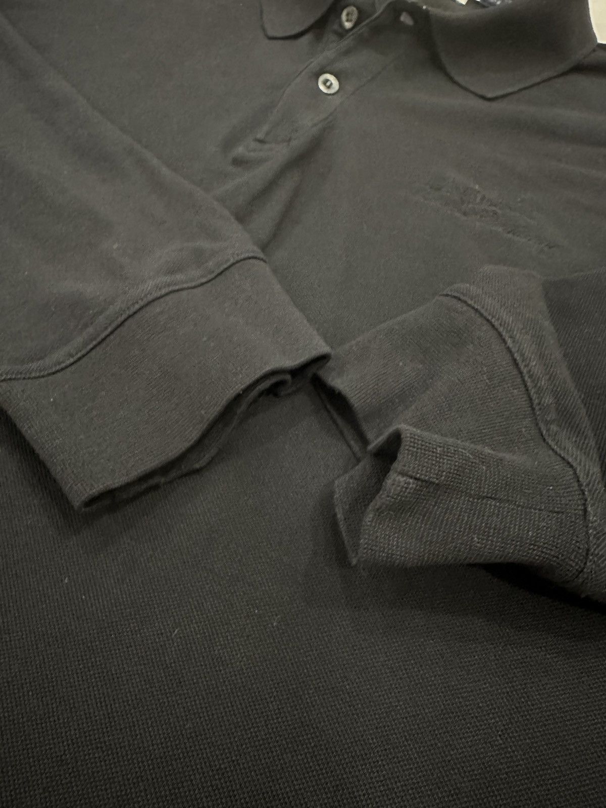 Burberry Vintage Burberry Long Sleeve Polo Size US XL / EU 56 / 4 - 2 Thumbnail