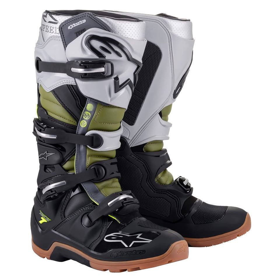 Alpinestars Alpinestars Tech 7 Enduro Boot Military Green, numeric_16 Size US 15 / EU 48 - 1 Thumbnail