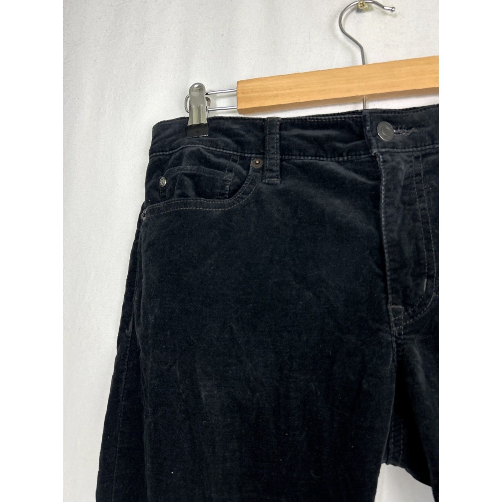 Vintage Ralph Lauren Denim & Supply Black Pants Tapered 34x34 Men Cotton Blend Pants Size US 34 / EU 50 - 4 Thumbnail