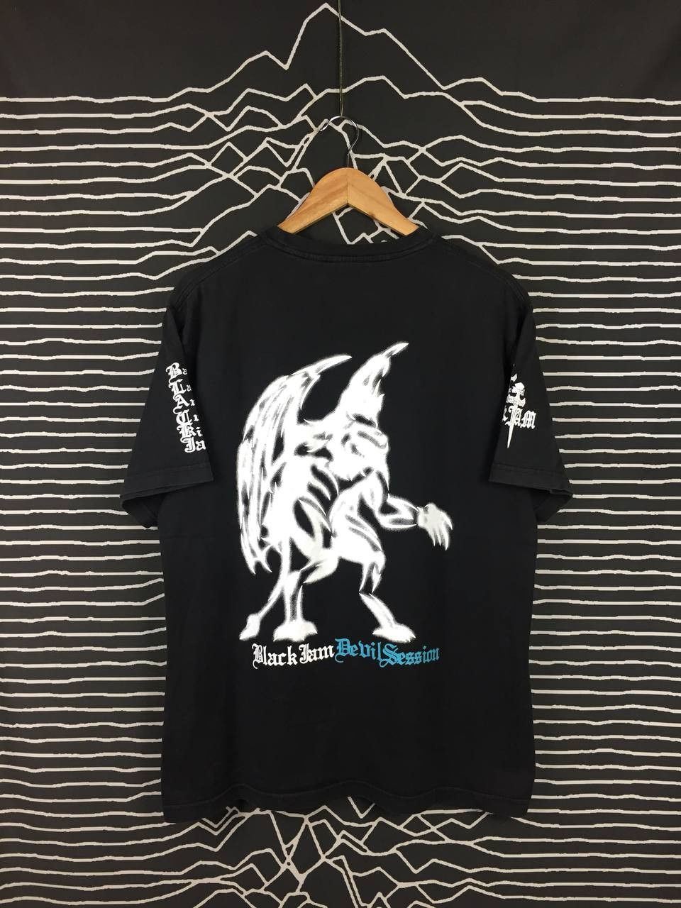 Japanese Brand Angel Devil Japanese Brand Black Jam Devil Session Tee Size US L / EU 52-54 / 3 - 1 Thumbnail