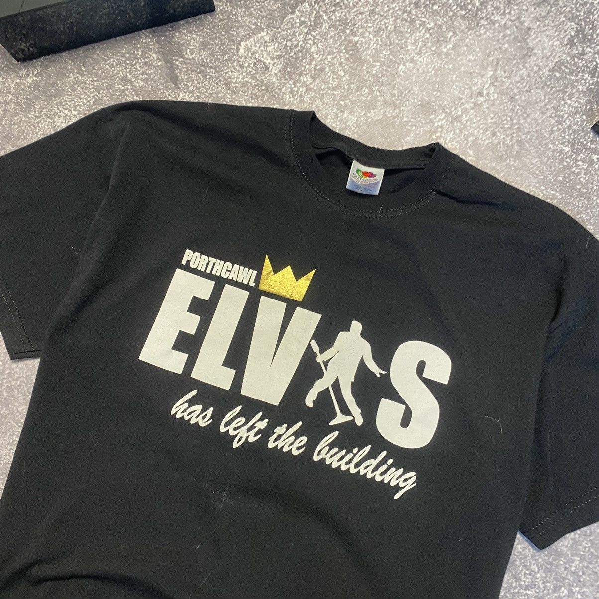 Band Tees Vintage Elvis Presley Has Left the building Rock band tee Size US L / EU 52-54 / 3 - 2 Thumbnail