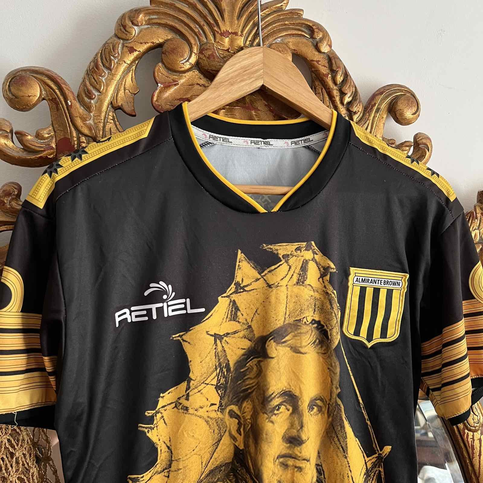 Vintage ALMIRANTE BROWN RETIEL SIZE S FOOTBALL SHIRT JERSEY Size US S / EU 44-46 / 1 - 4 Thumbnail