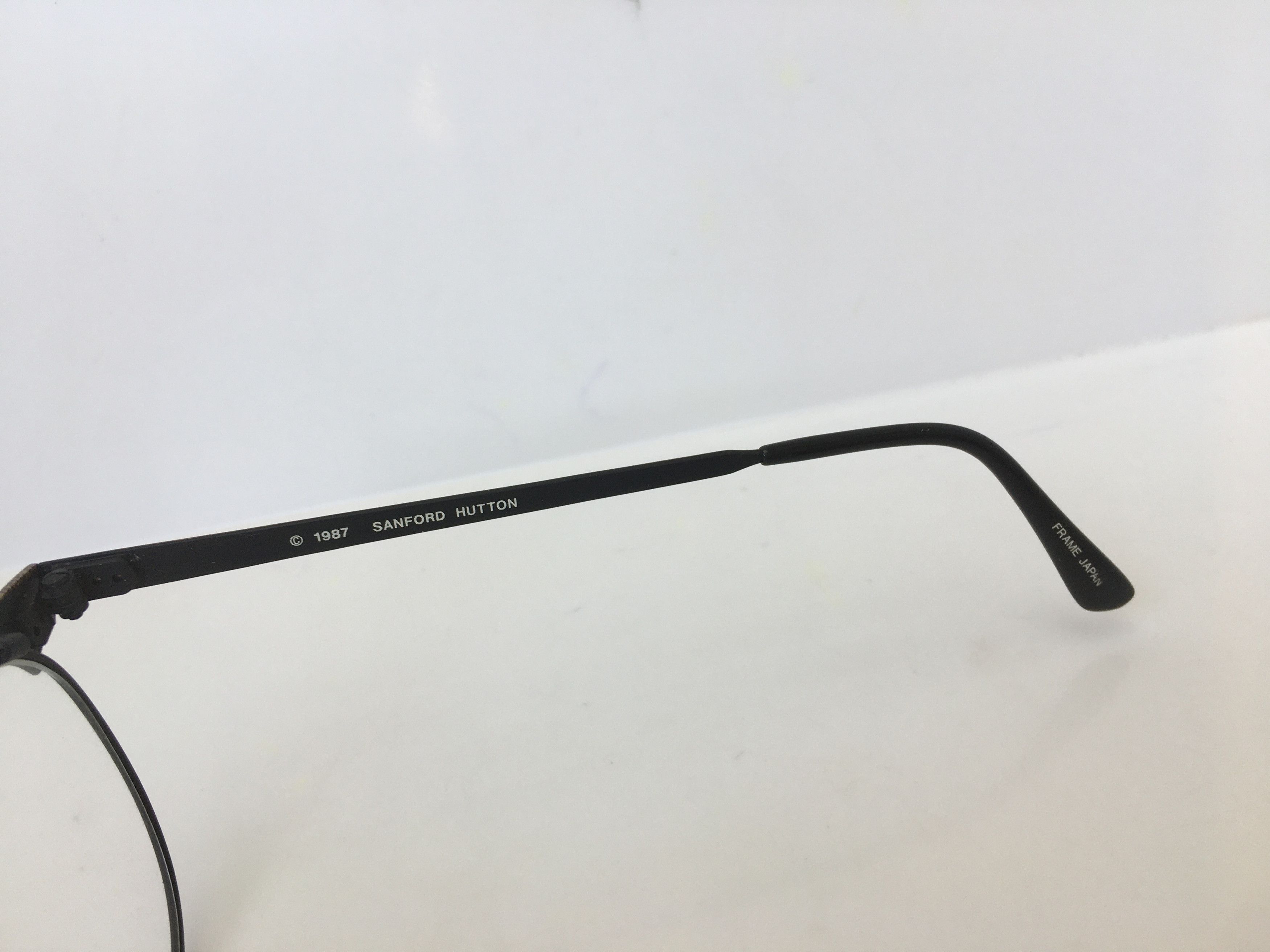 Other Sanford Hutton Malcolm X Eyeglasses Frame Japan Size ONE SIZE - 4 Thumbnail