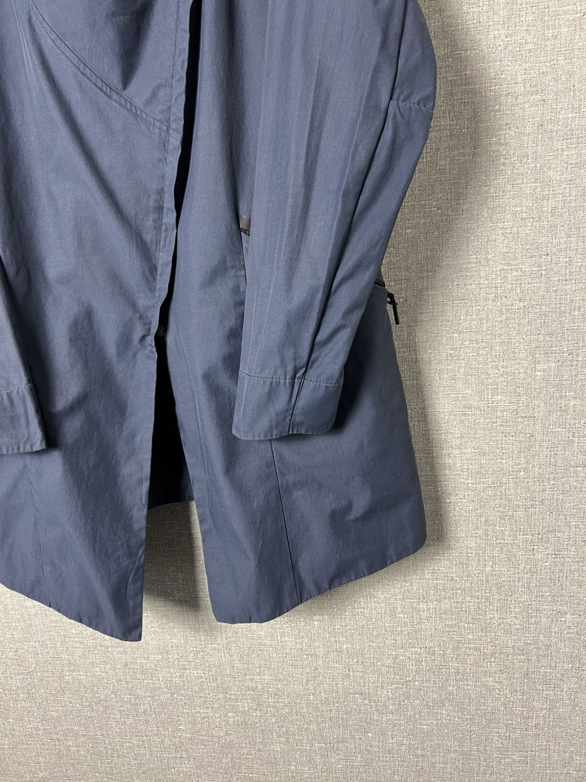 Nike Nike Tech Lightweight Asymmetrical Zip Parka Shell Jacket Size M / US 6-8 / IT 42-44 - 10 Thumbnail