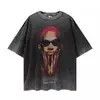 Japanese Brand Dennis Rodman Graphic Tee Size US L / EU 52-54 / 3 - 1 Thumbnail