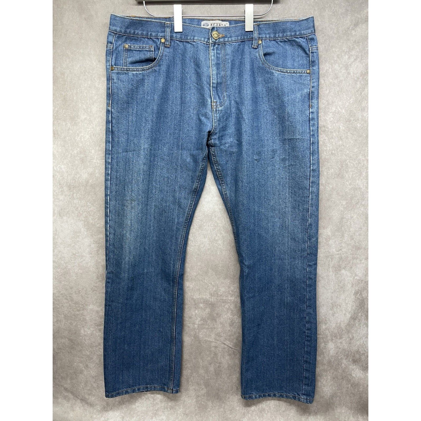 Other VTG Nevada Superior Quality Jeans Straight Fit Denim Blue Je Size US 40 / EU 56 - 2 Thumbnail