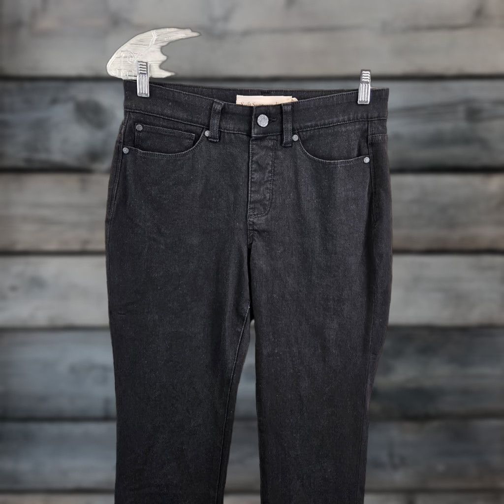 Soft Surroundings Soft Surroundings Jeans Shirt? Actually: Soft Surroundings Womens Ankle Jeans PS Petite Black Mid Rise Denim 27.5in inseam Women XS? Size 28" / US 6 / IT 42 - 1 Thumbnail