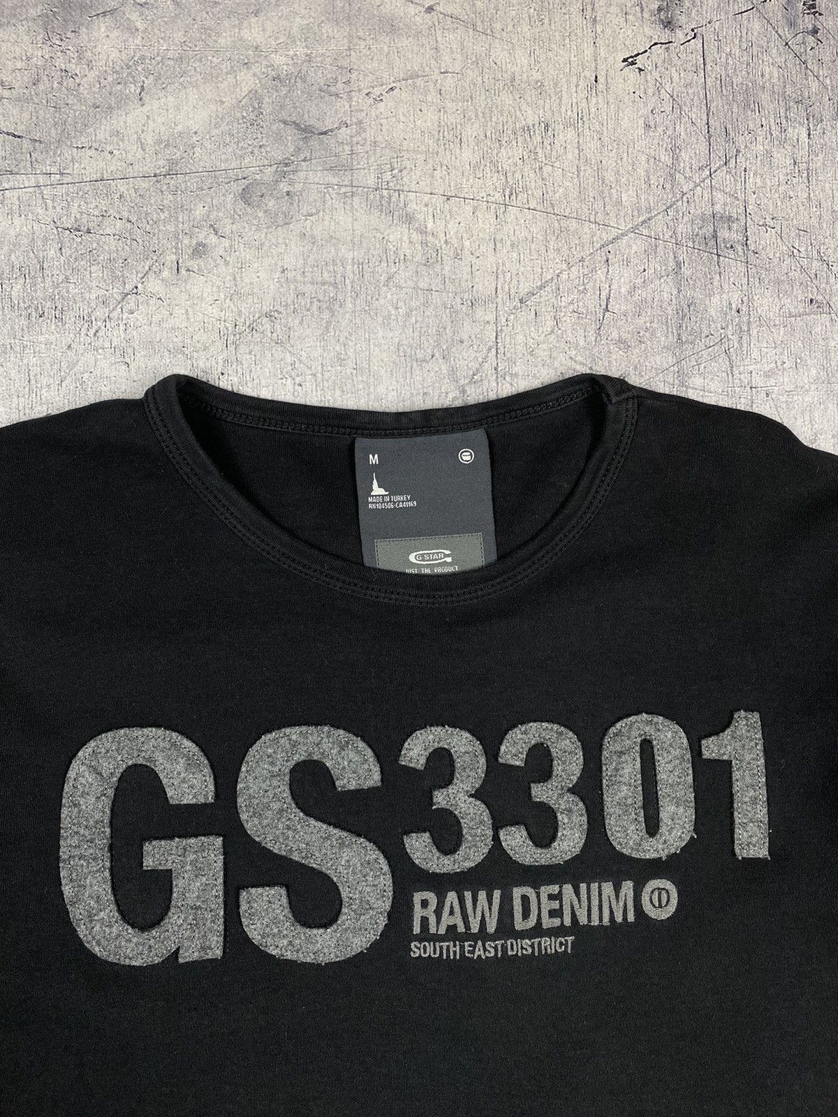 Designer × G-Star G Star Raw Big Logo Designer Abstract Tee T Shirt Size US M / EU 48-50 / 2 - 5 Thumbnail
