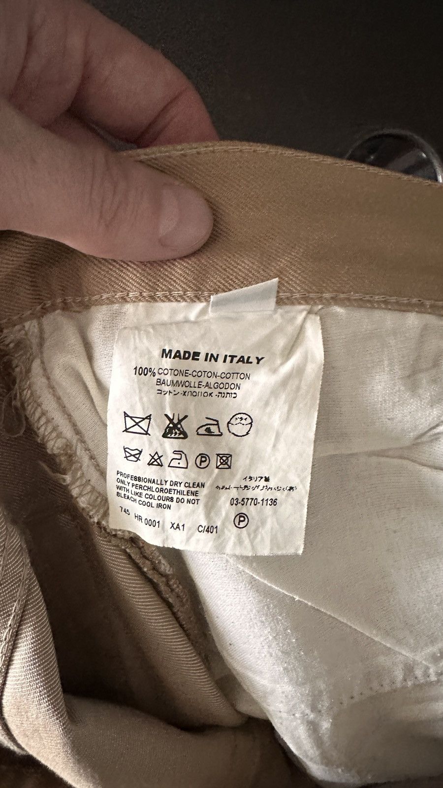 Helmut Lang Vintage 90s Helmut Lang Cotton 5 Pkt Size 32 Size US 32 / EU 48 - 4 Thumbnail