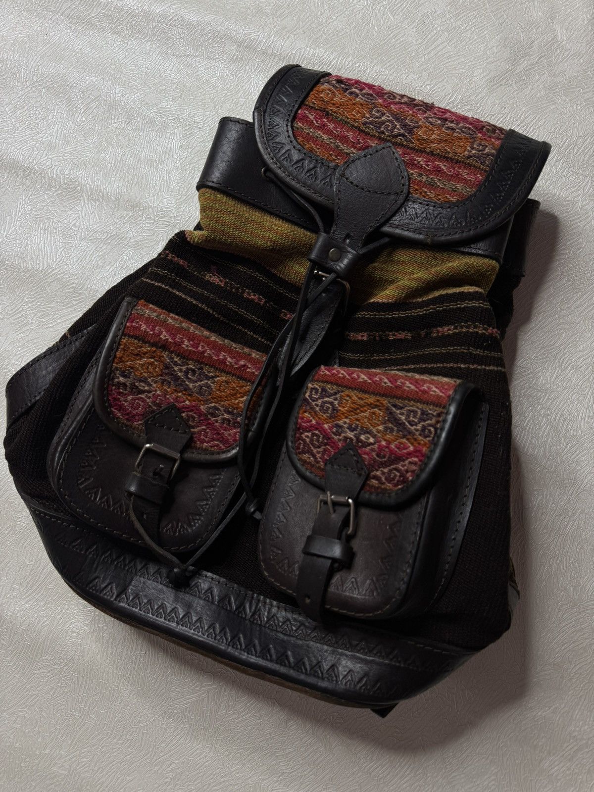 Other Avant Garde Leather Backpack Size ONE SIZE - 2 Thumbnail